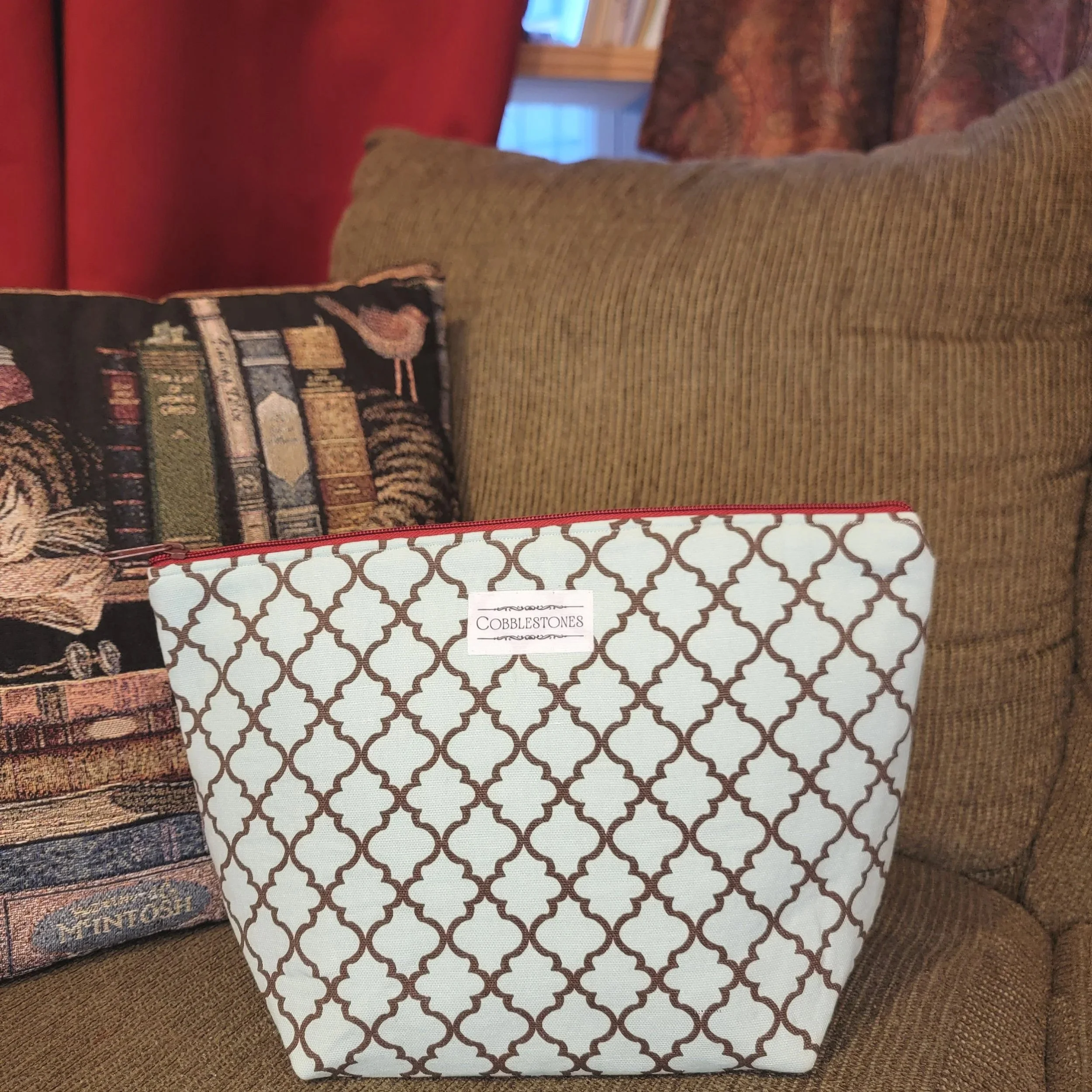 M Square Bag | Blue Brown
