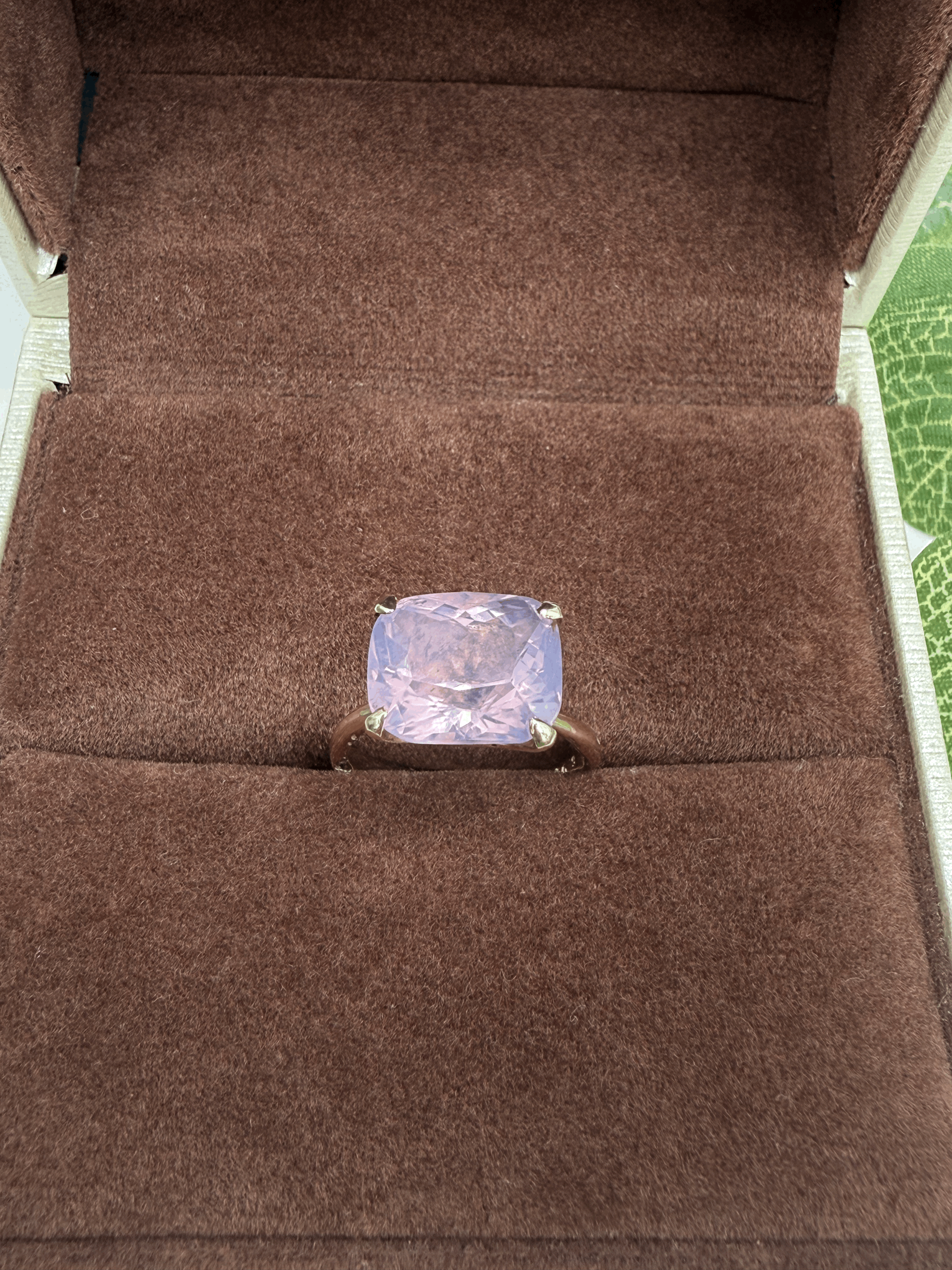 Elegance Amethyst Ring in 10k Solid Gold