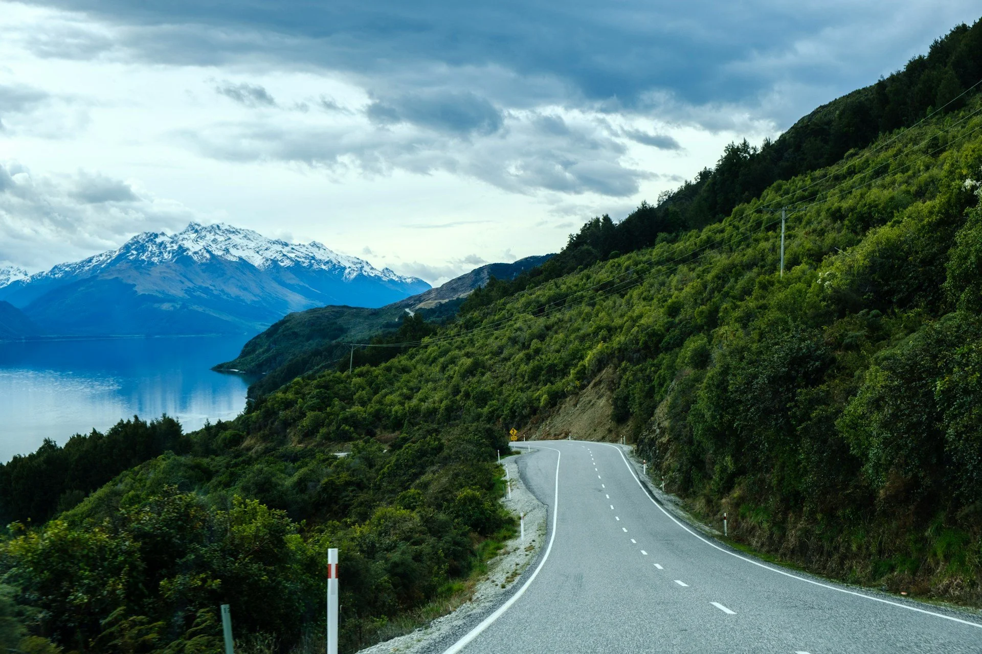 The road to Glenorchy.
