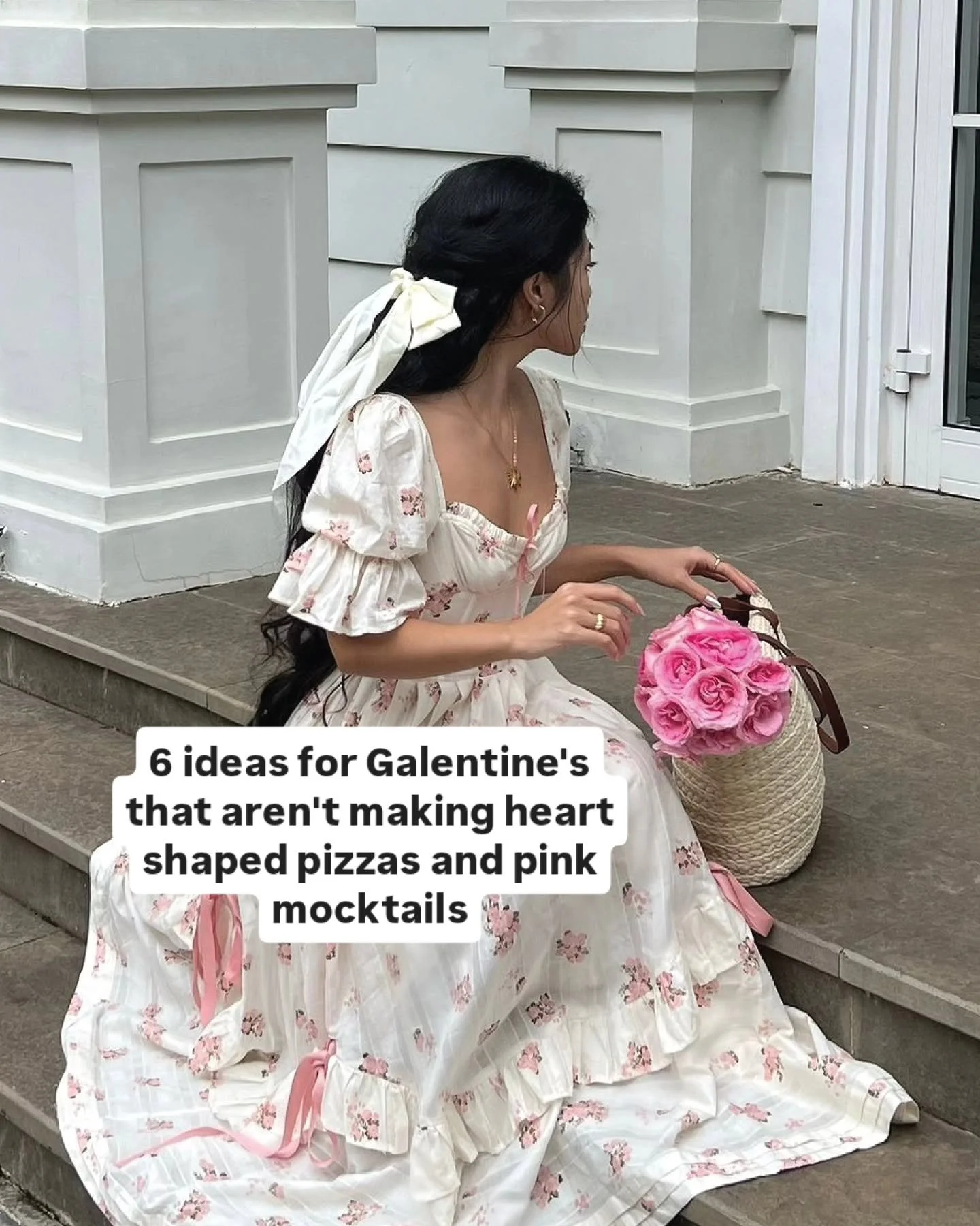 heart shaped pizzas and pink mocktails are SOOOO overdone so try these cute ideas for when u host Galentine's 💕

we are now accepting bookings for content, photo and video!! dm or email us for your intimate event or portrait shoot.

xx get courtd.

