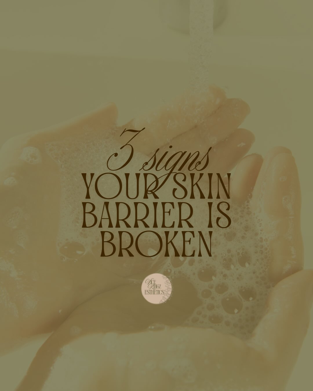 Is your skin feeling dry, irritated, sensitive, or constantly breaking out? Your skin barrier may be compromised.

Three common reasons:
&bull; Over-exfoliating your skin
&bull; Using harsh products that strip away natural oils
&bull; Skipping SPF an