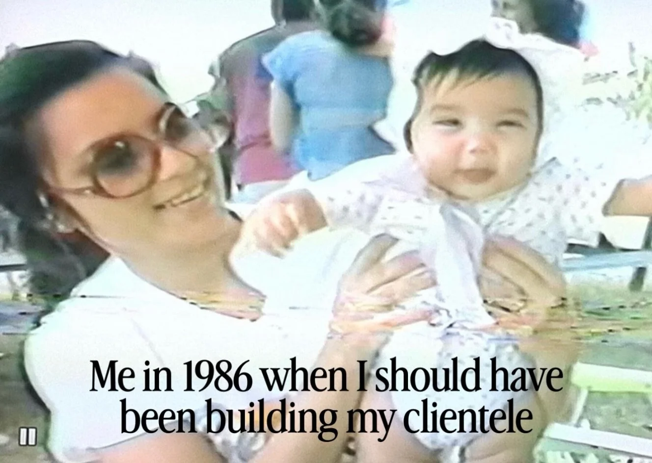 Too busy dilly dallying 😂

SN: my mom had the coolest sunglasses 😎