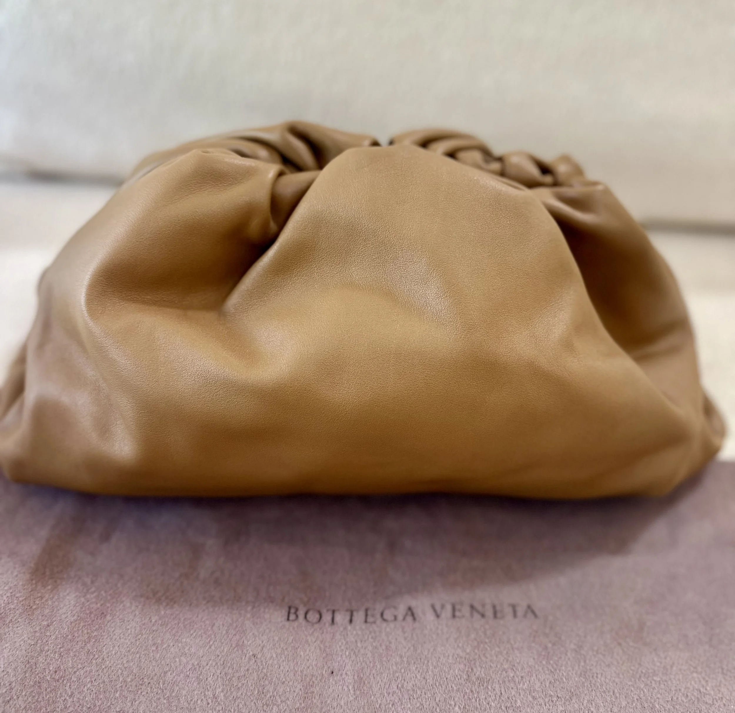 Bottega Veneta The Pouch with original Bottega Veneta dust bag included