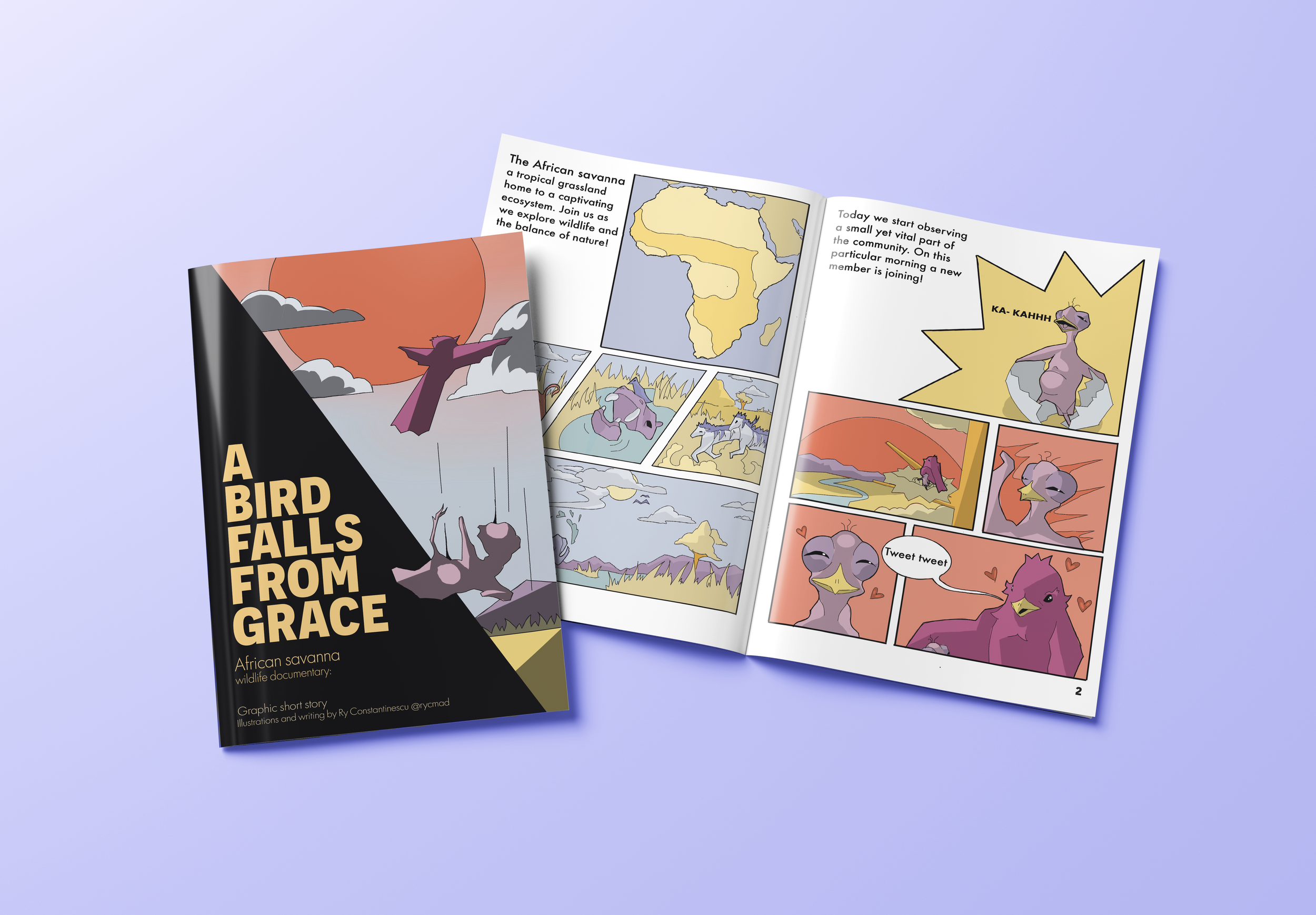 A Bird Falls From Grace