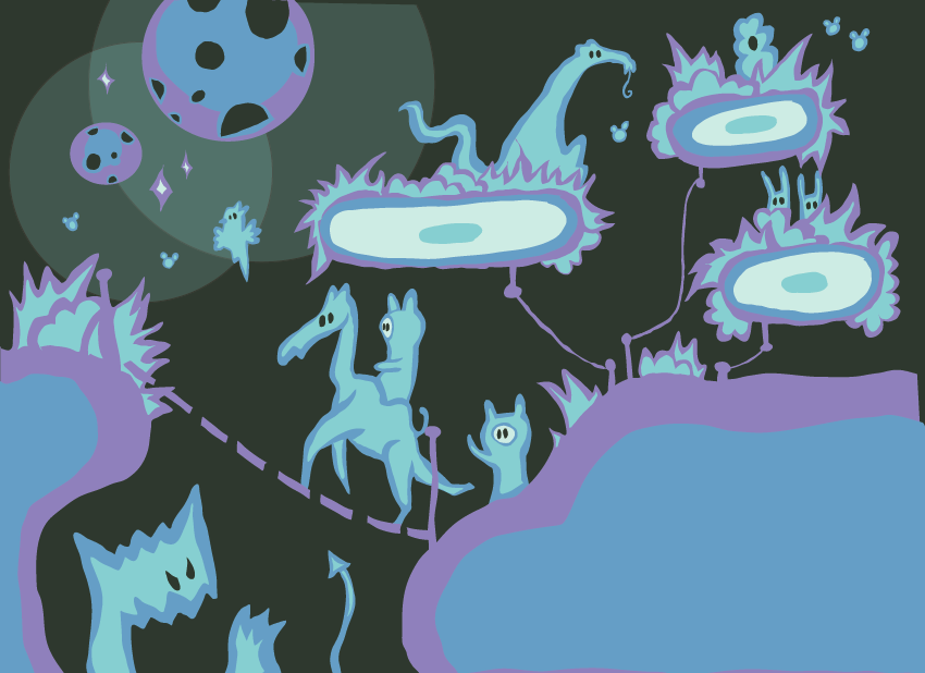 Bunnies On the Moon