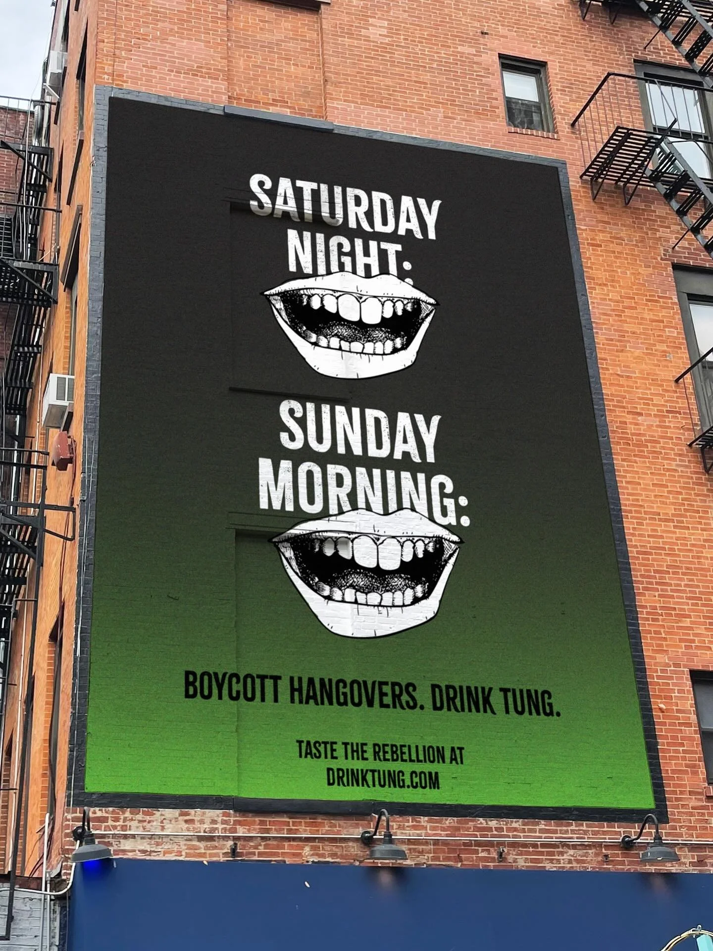 F*CK HANGOVERS. DRINK TUNG. 

Rollout for a non-alcoholic beverage company concept called TUNG, rooted in Swedish punk culture. ☠️

Brand values: DELIBERATE, REBELLIOUS, TRUTHFUL 

Brand Identity, Illustration, and Copy by me. 

#illustrationdesign #