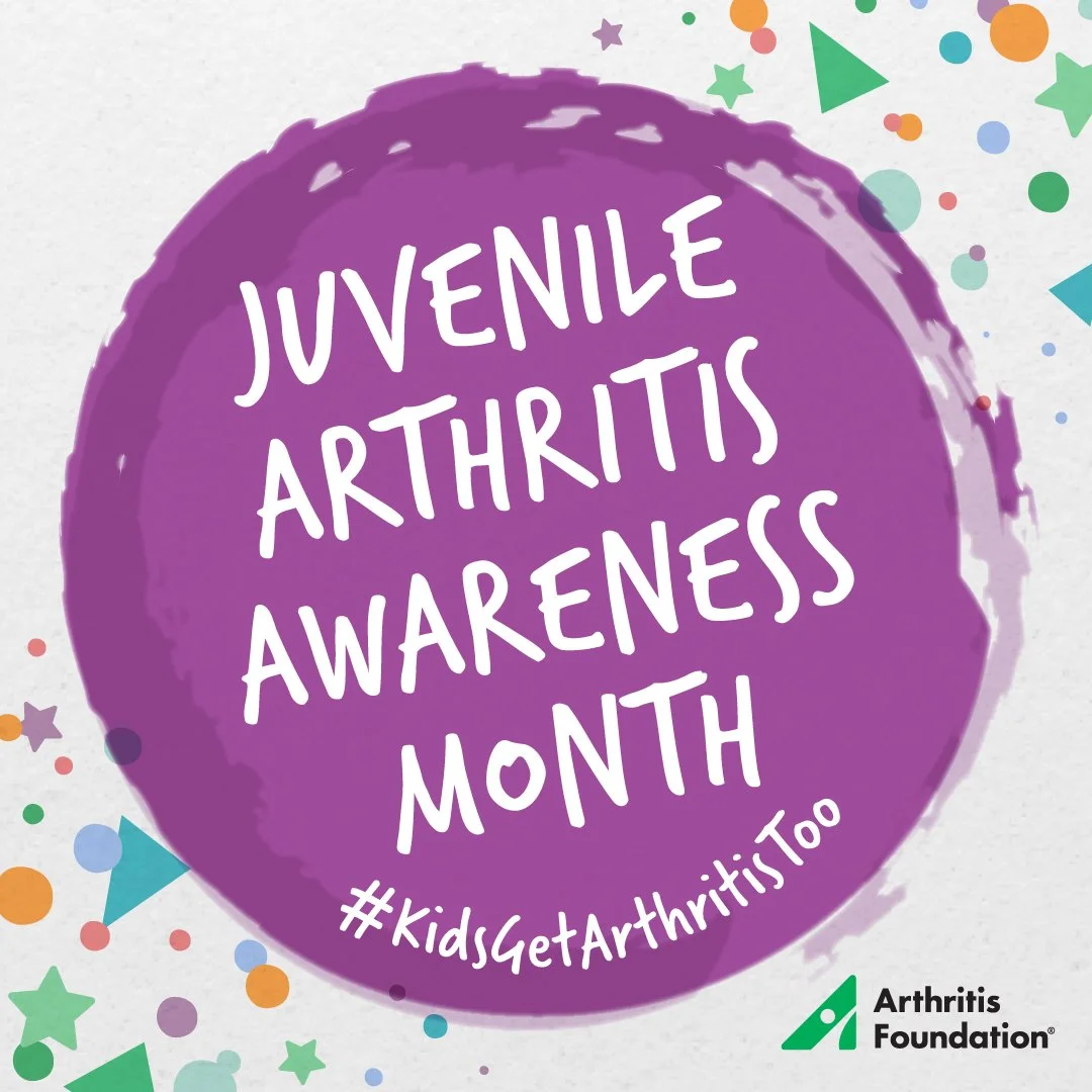 July is Juvenile Arthritis Awareness Month