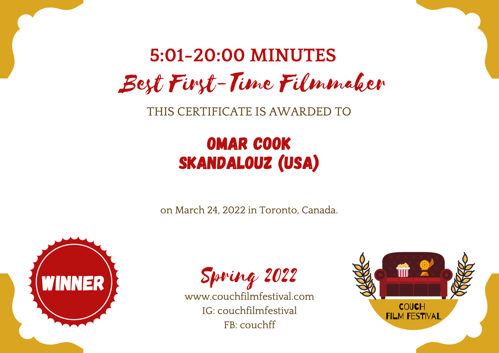 Couch Film Festival