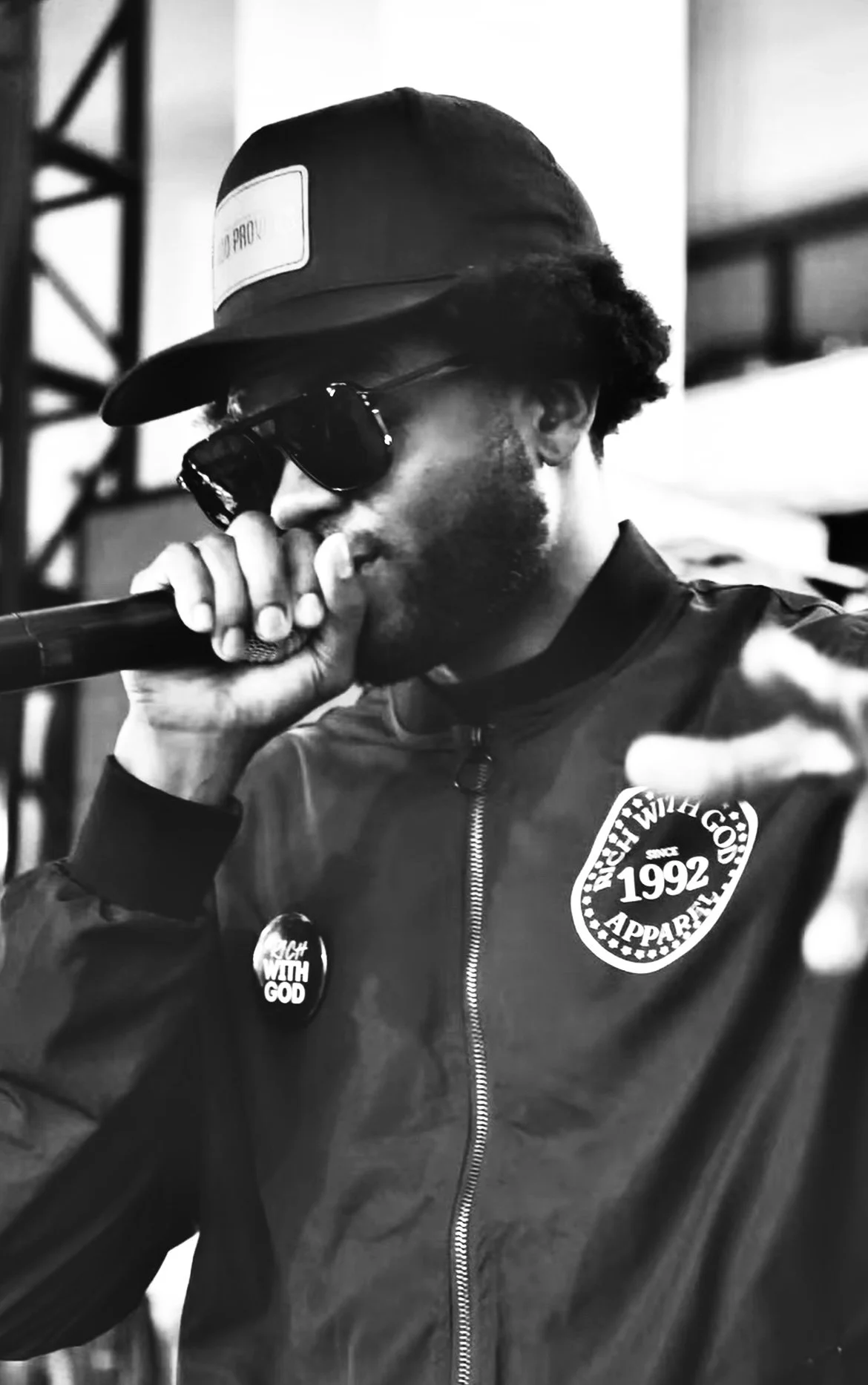 Omar Cook Performs at the International House of Music in Los Angeles