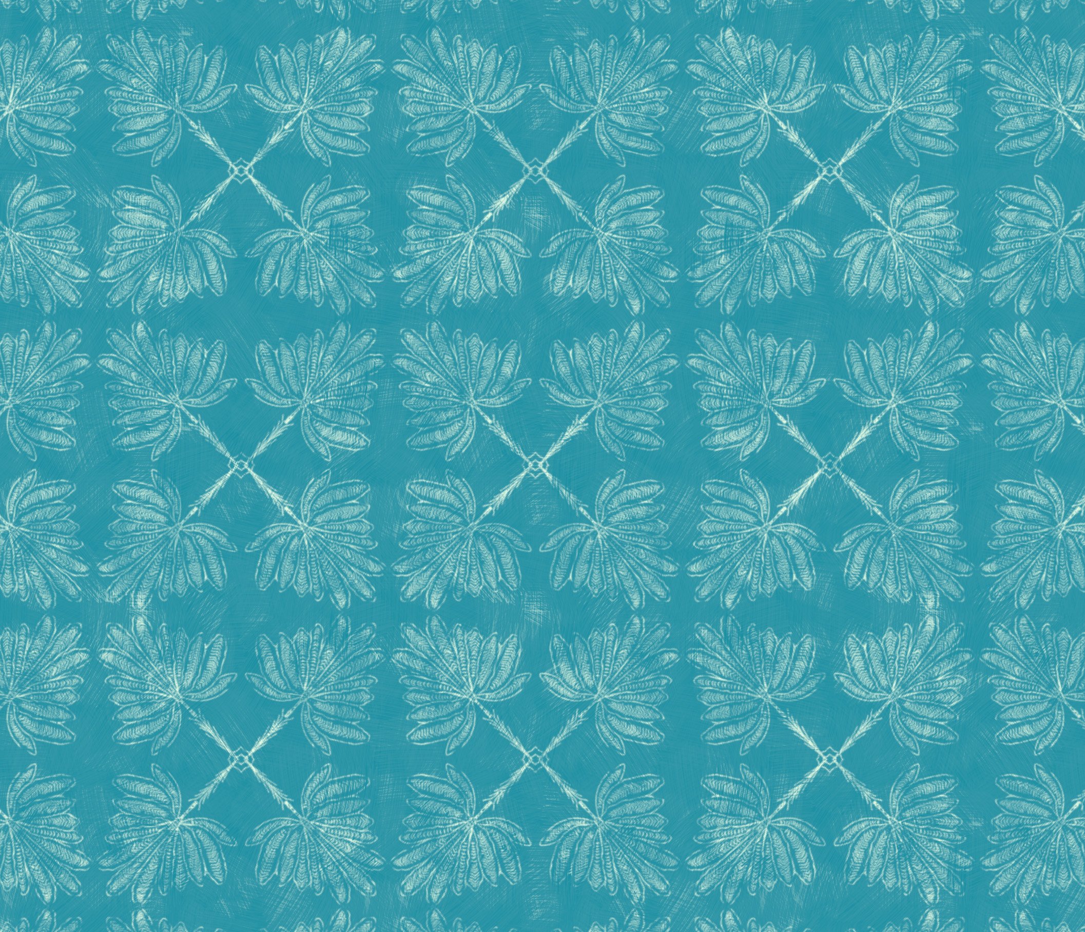 Palm Lattice Pattern