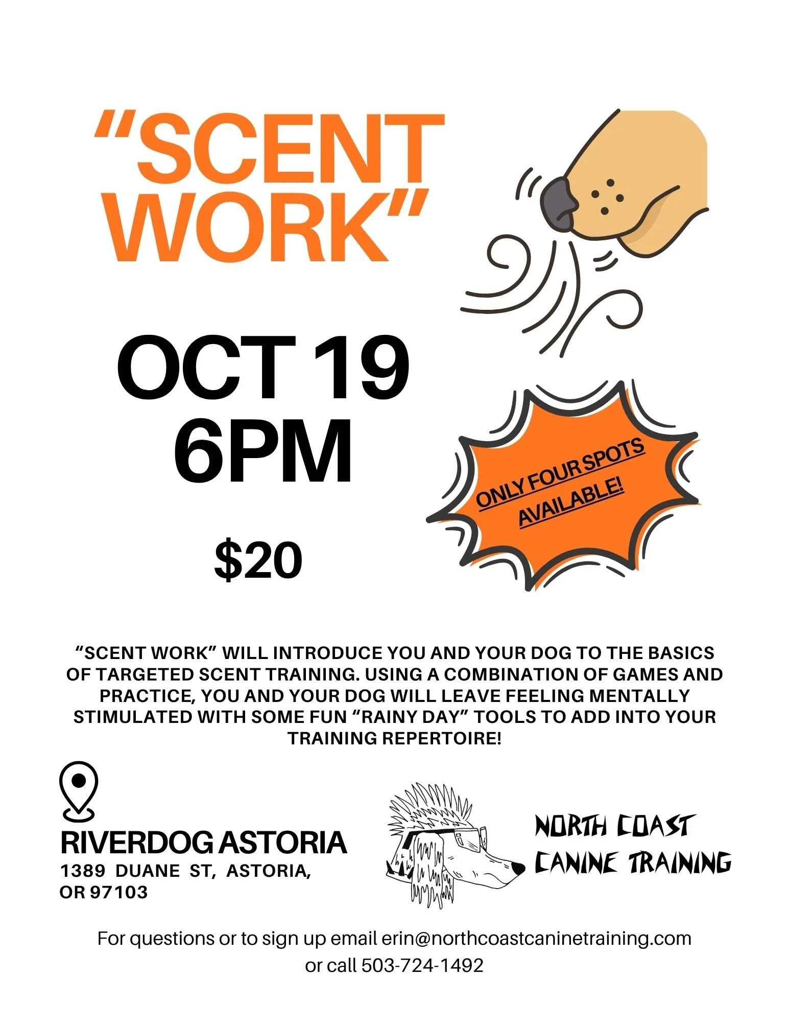 "SCENT WORK"