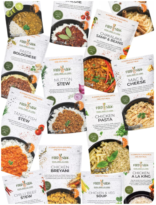 Food Sock Meal Box: x13 Flavors