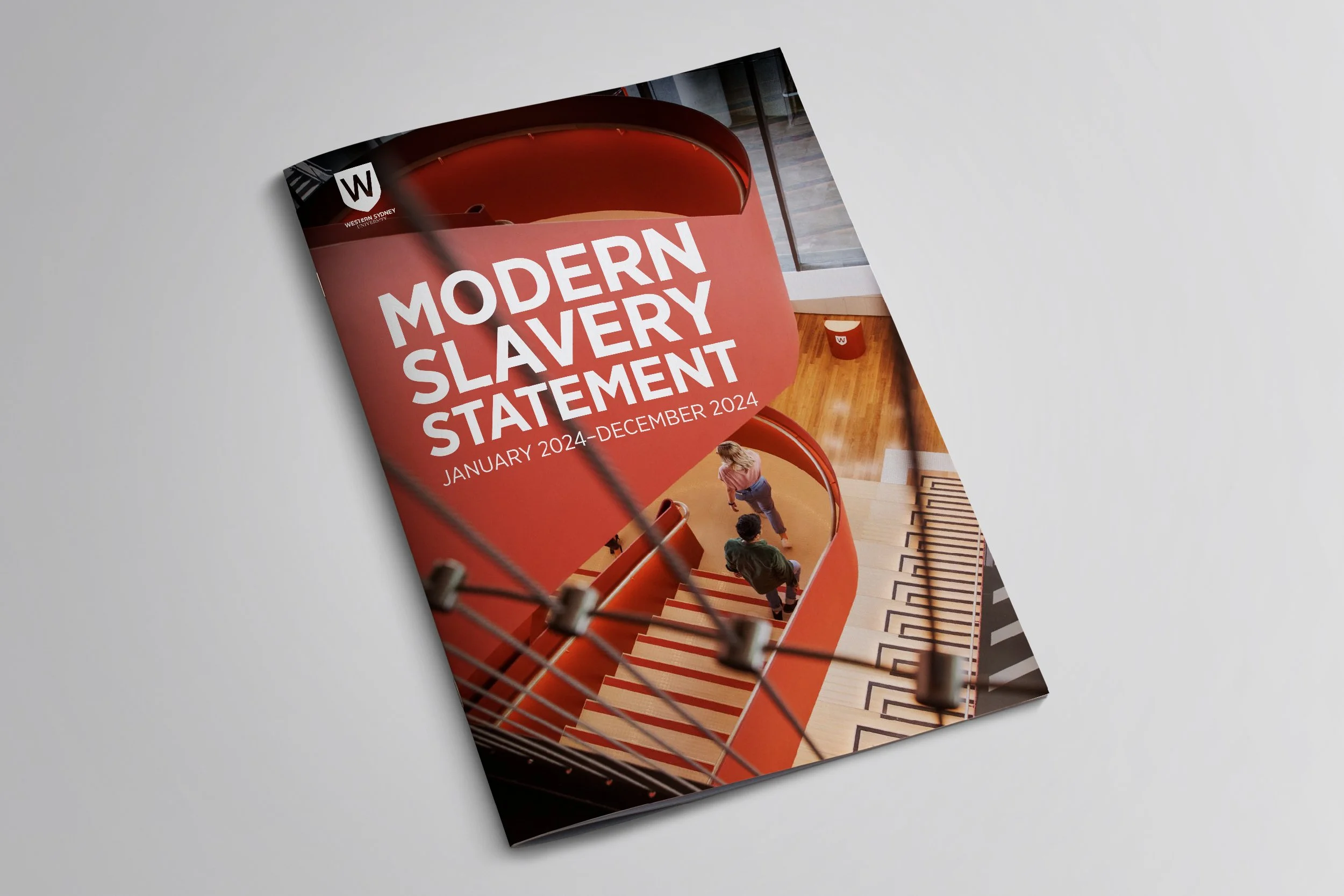 WSU Modern Slavery Statement 2024 – Front Cover
