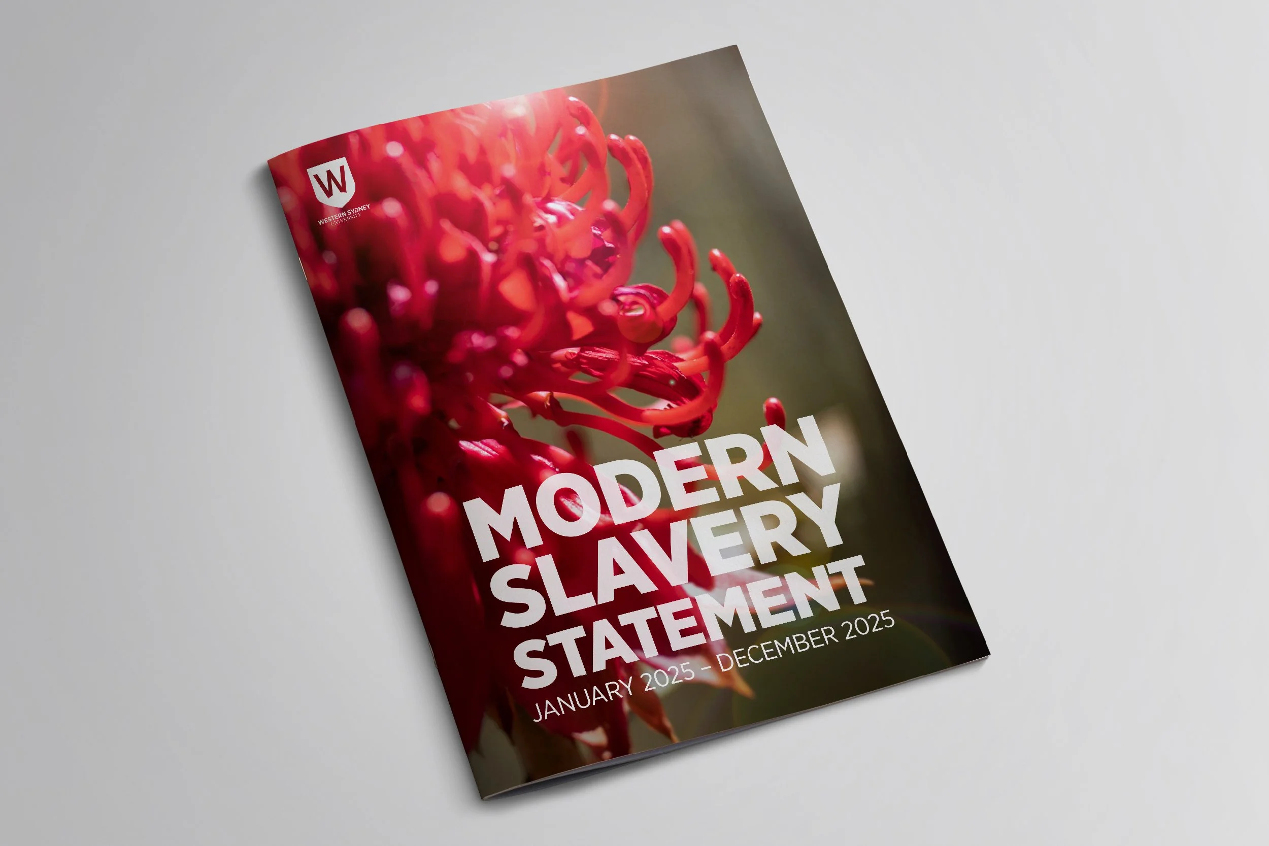 WSU Modern Slavery Statement 2025 – Front Cover
