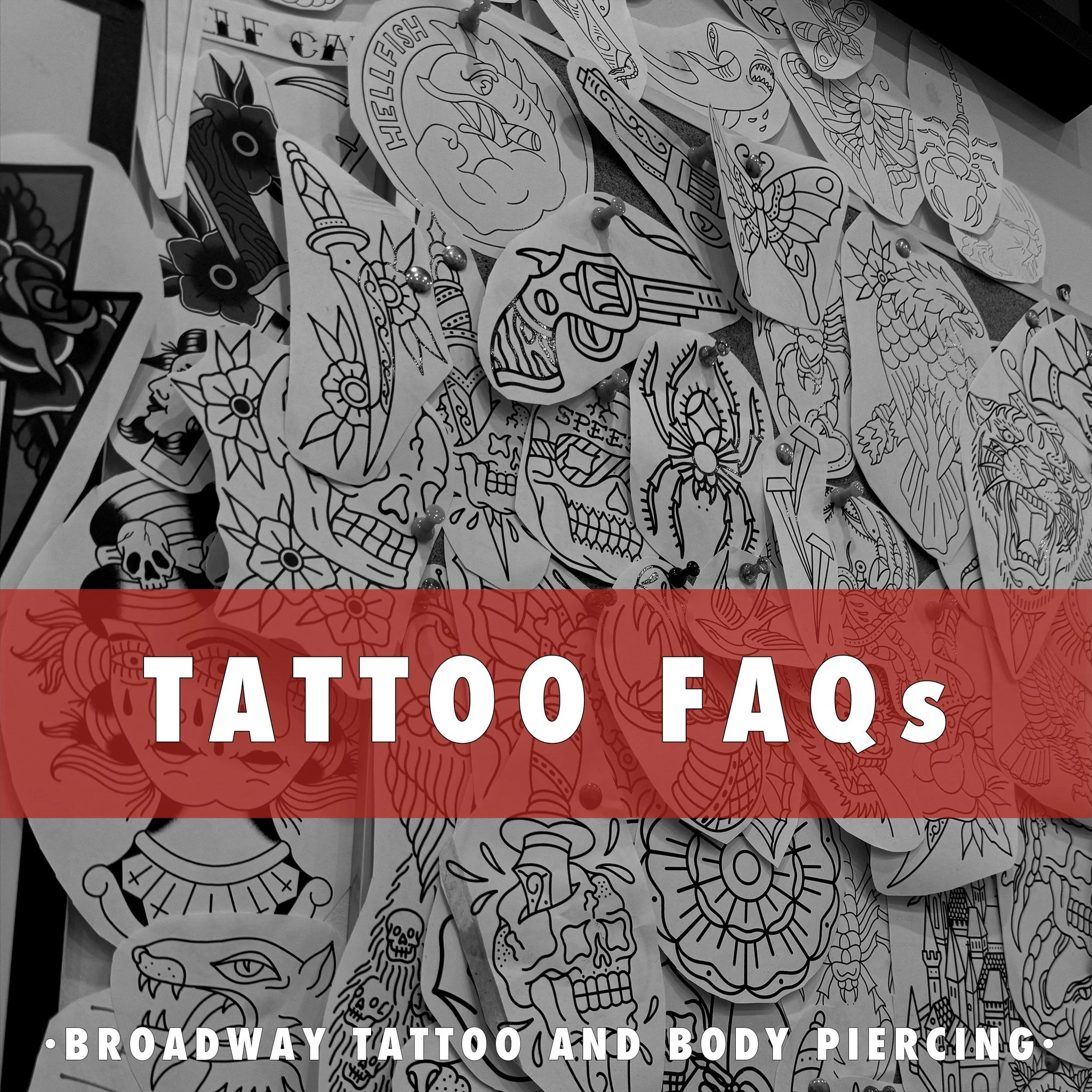 Heard you had some tat related questions for us! 😇