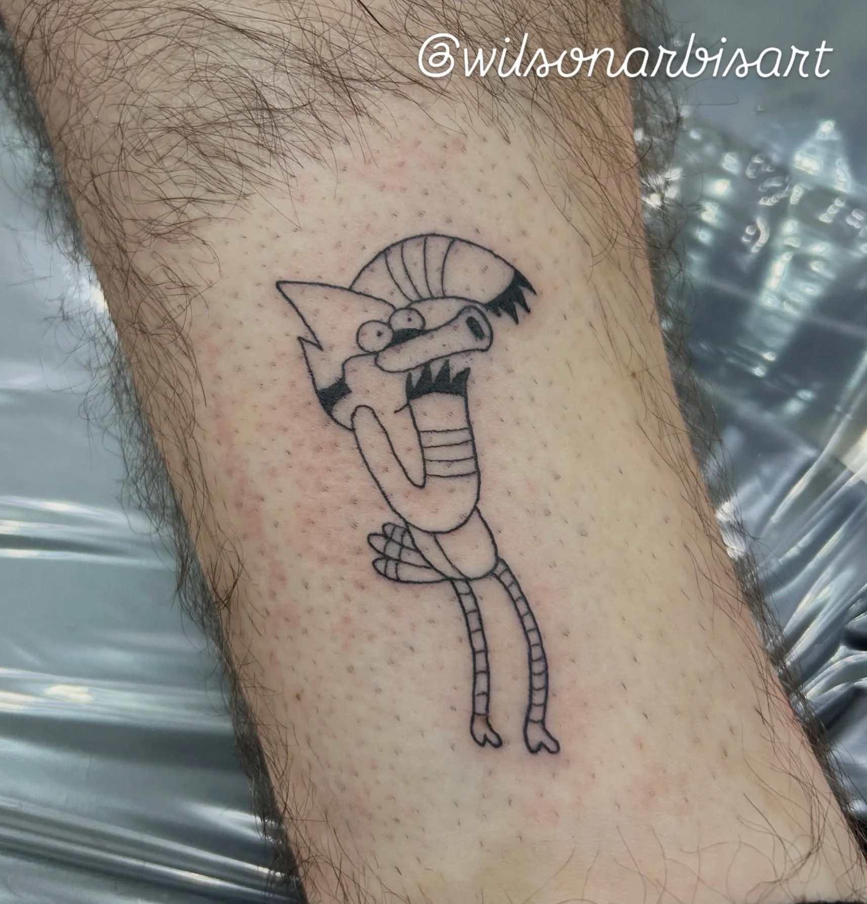 Mordecai &amp; Rigby tattooed by @wilsonarbistattoo these were so much fun!
For bookings and enquiries, send us an email or visit our website!
All links in bio
📧 broadwaytattoosyd@gmail.com
☎️ 02 9552 2077

.
.
.
#tattoo #broadwaytattoo #broadwaytat