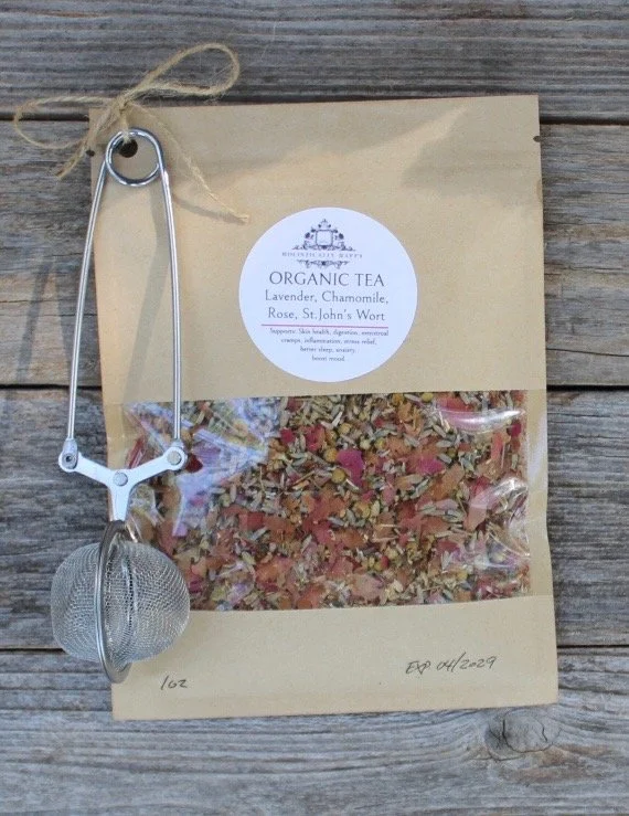 Lavender, Chamomile, Rose, St.John's Wort