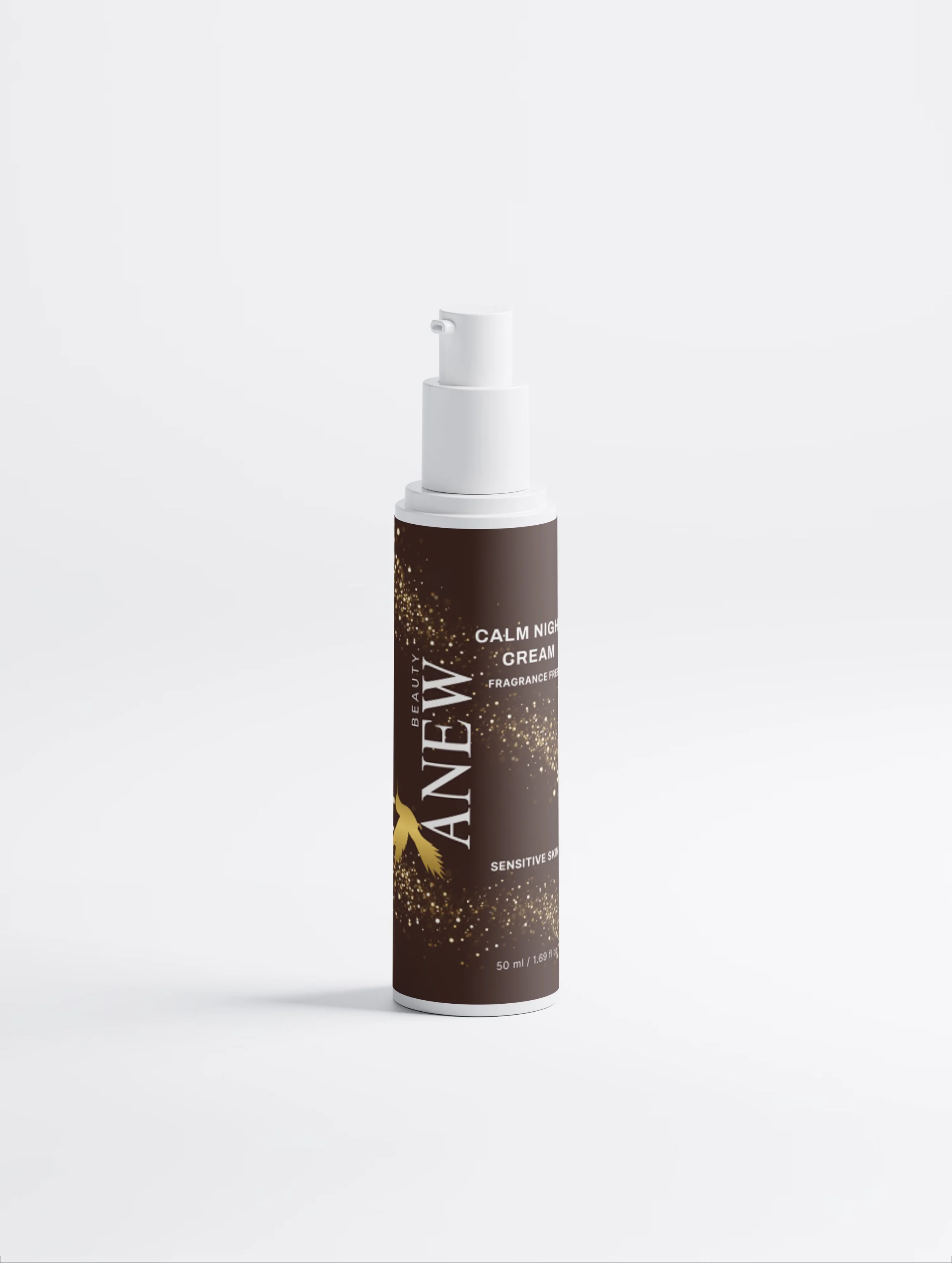 Calm overnight cream fragrance free organic Anew beauty