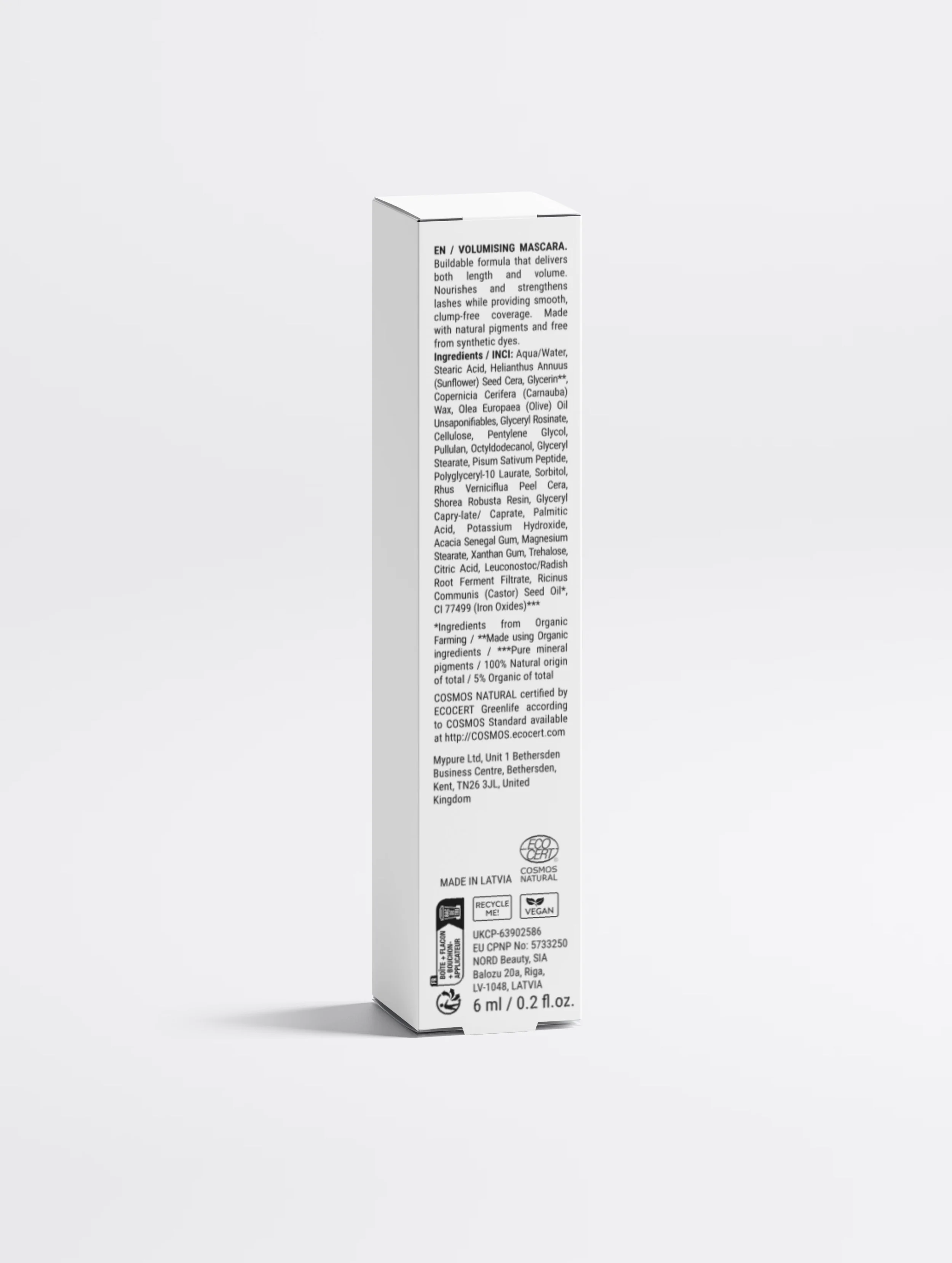 Lengthening & Volumising Mascara