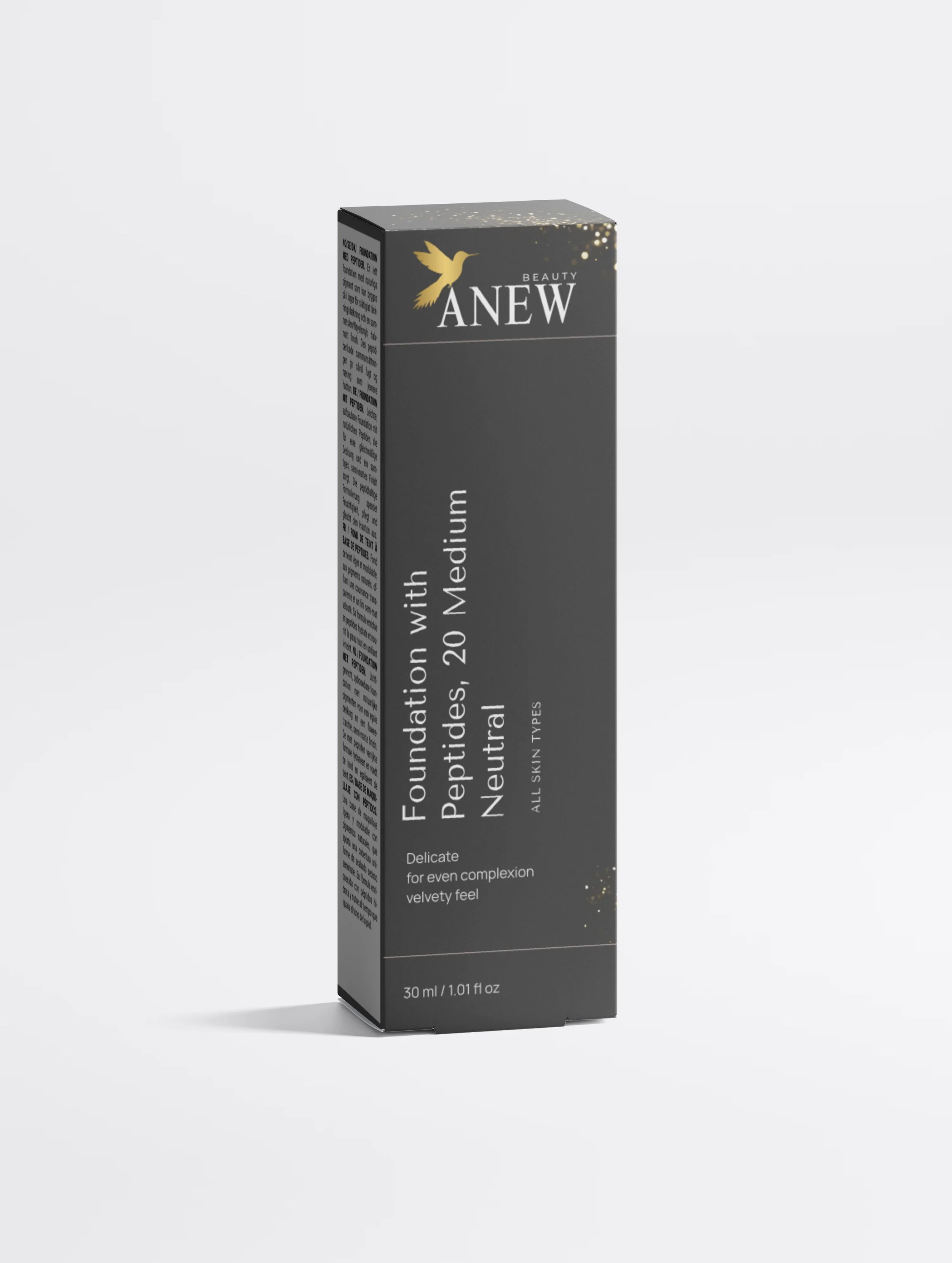 Foundation with Peptides, 20 Medium Neutral