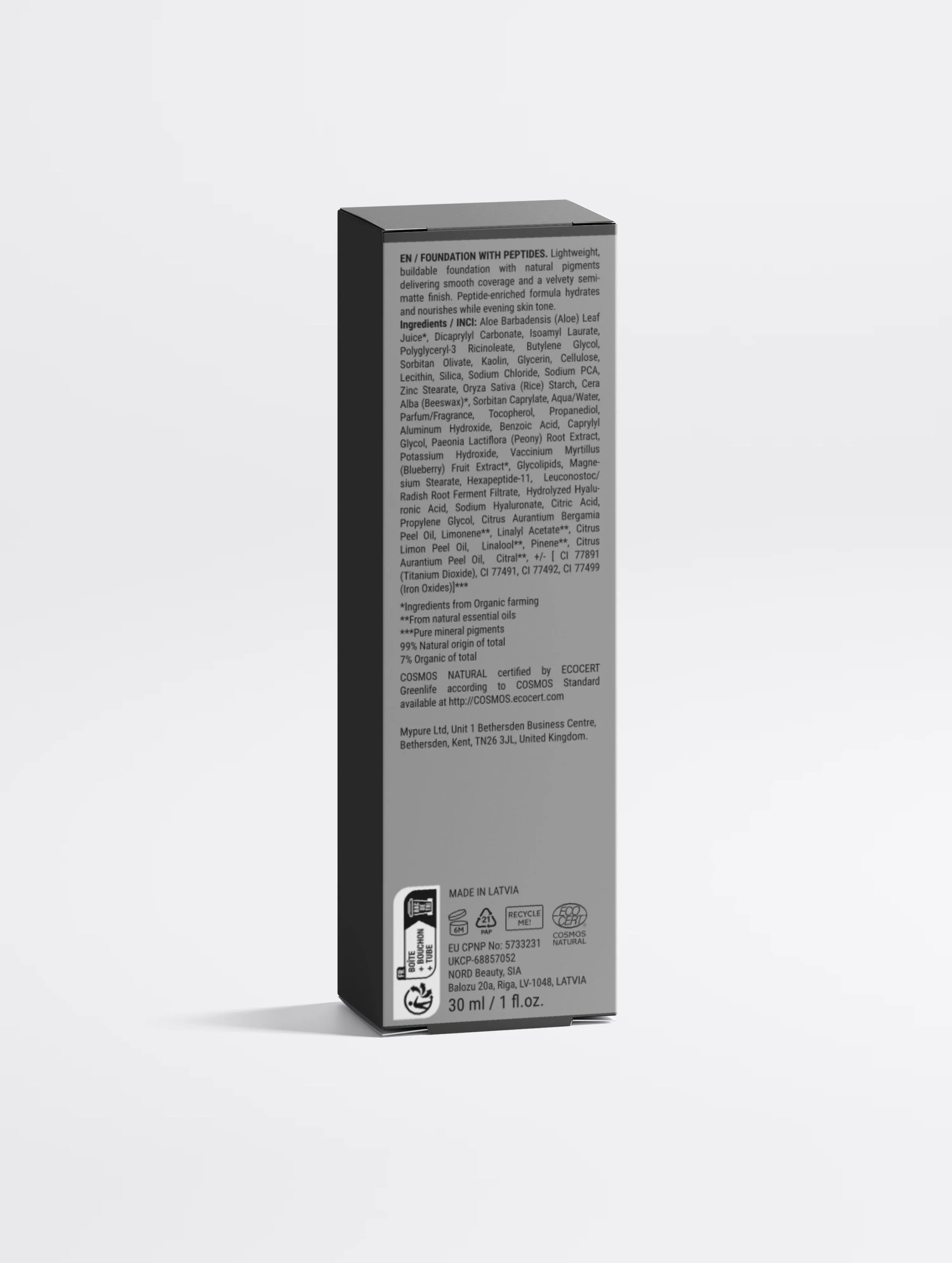 Foundation with Peptides, 30 Tan Neutral