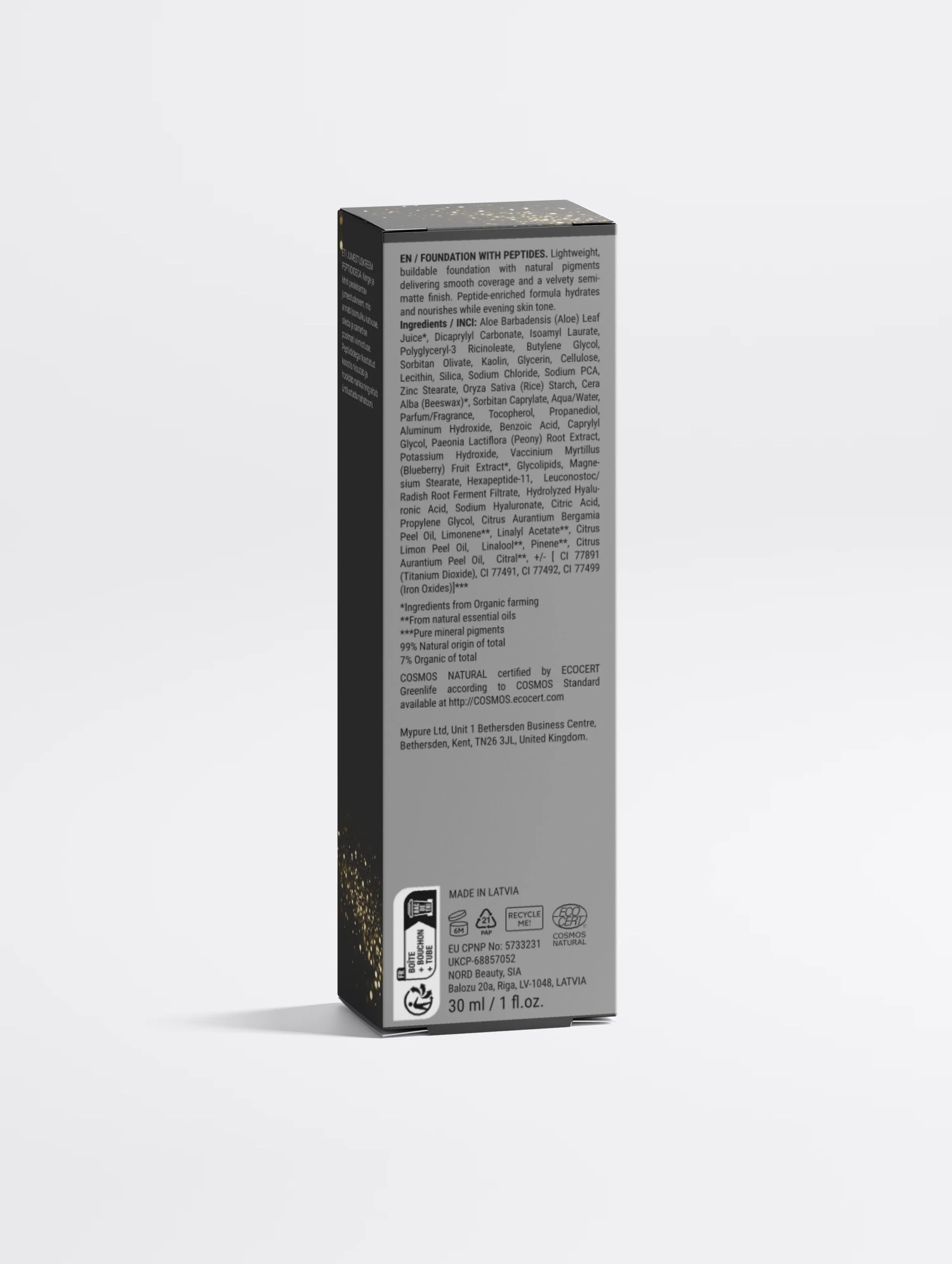 Foundation with Peptides, 35 Tan Warm