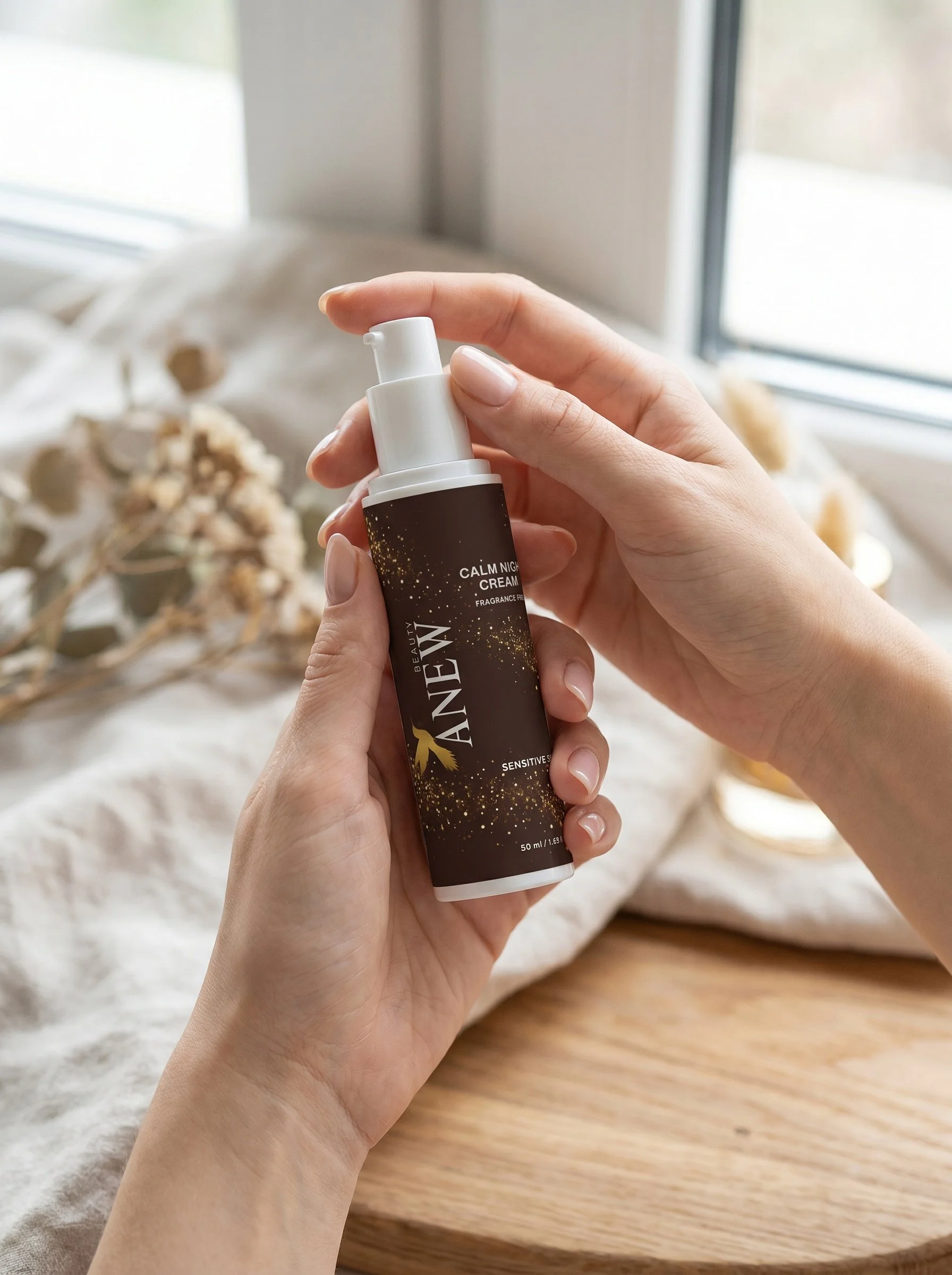 Sensitive Skin Overnight Cream, Fragrance-Free.jpg
