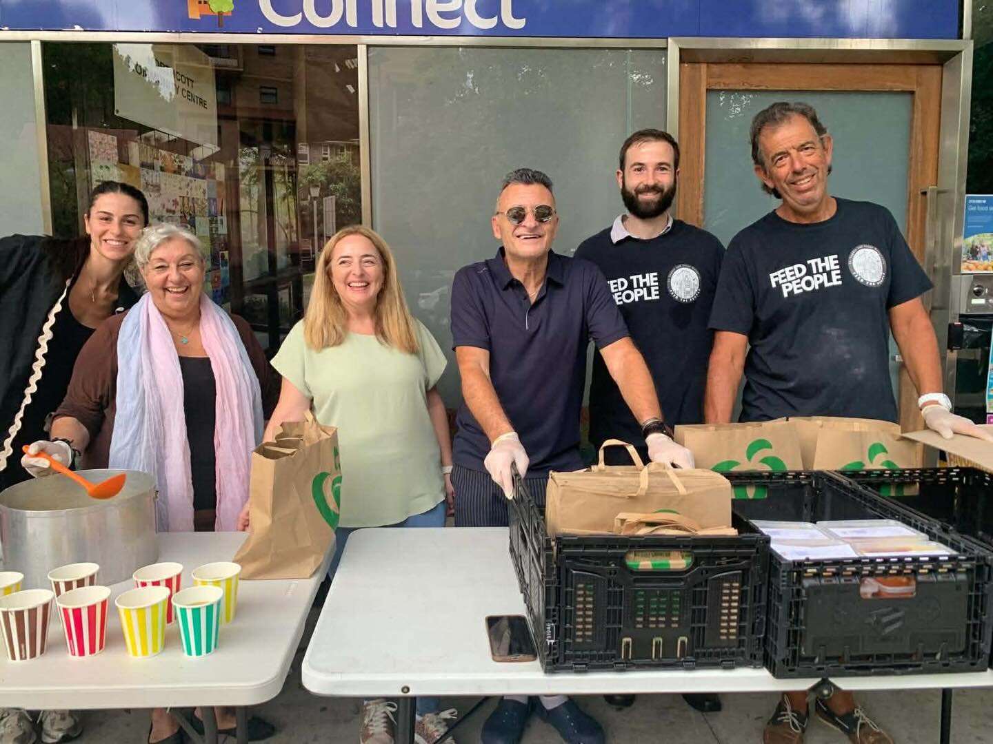 Our Feed the People Ward Park team is always ready with a smile for our patrons