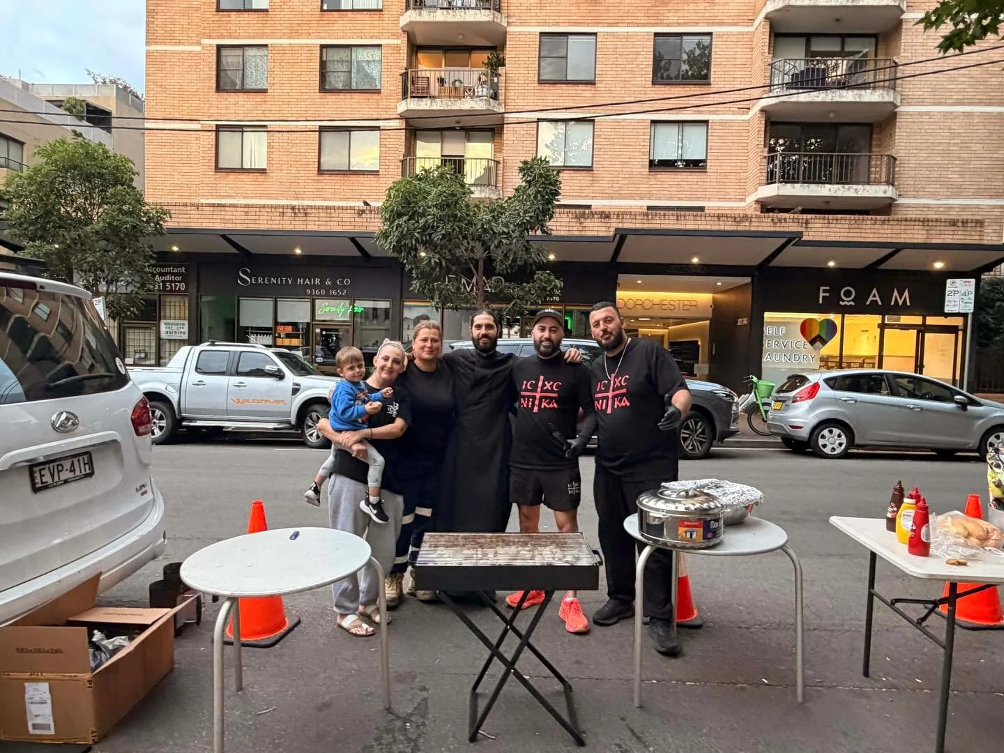 This week at Feed the People we were treated with a BBQ for our patrons.

Thank you to George for his generosity! May God bless you and your family