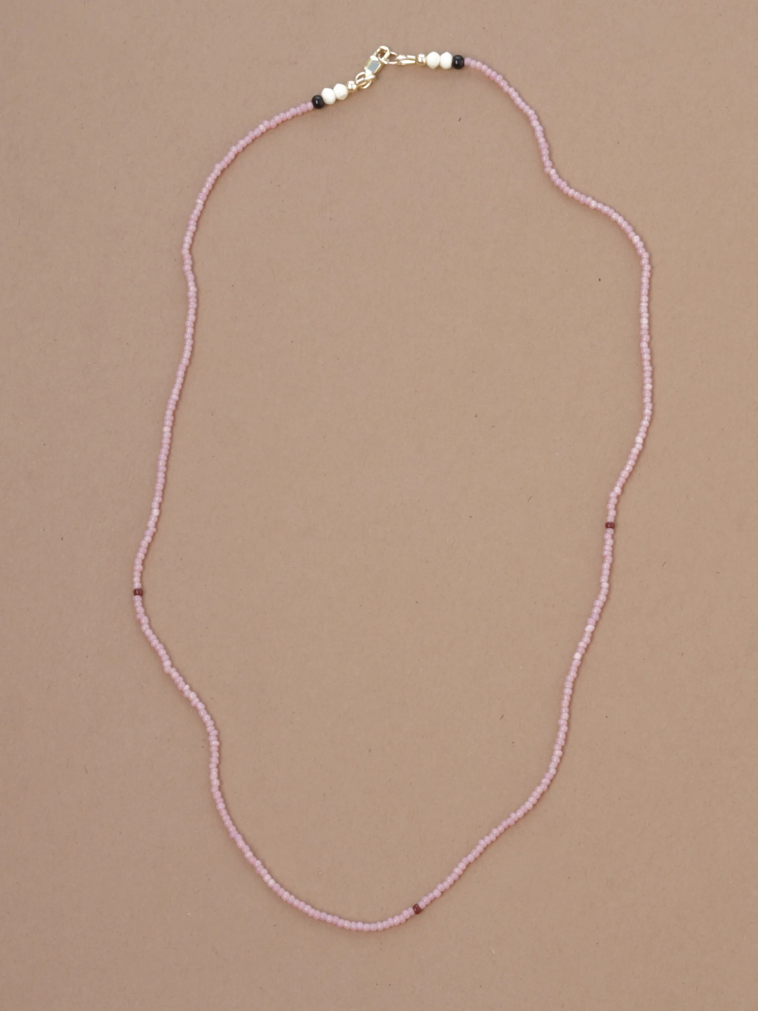 dusty pink | chocolate brown | 50cm