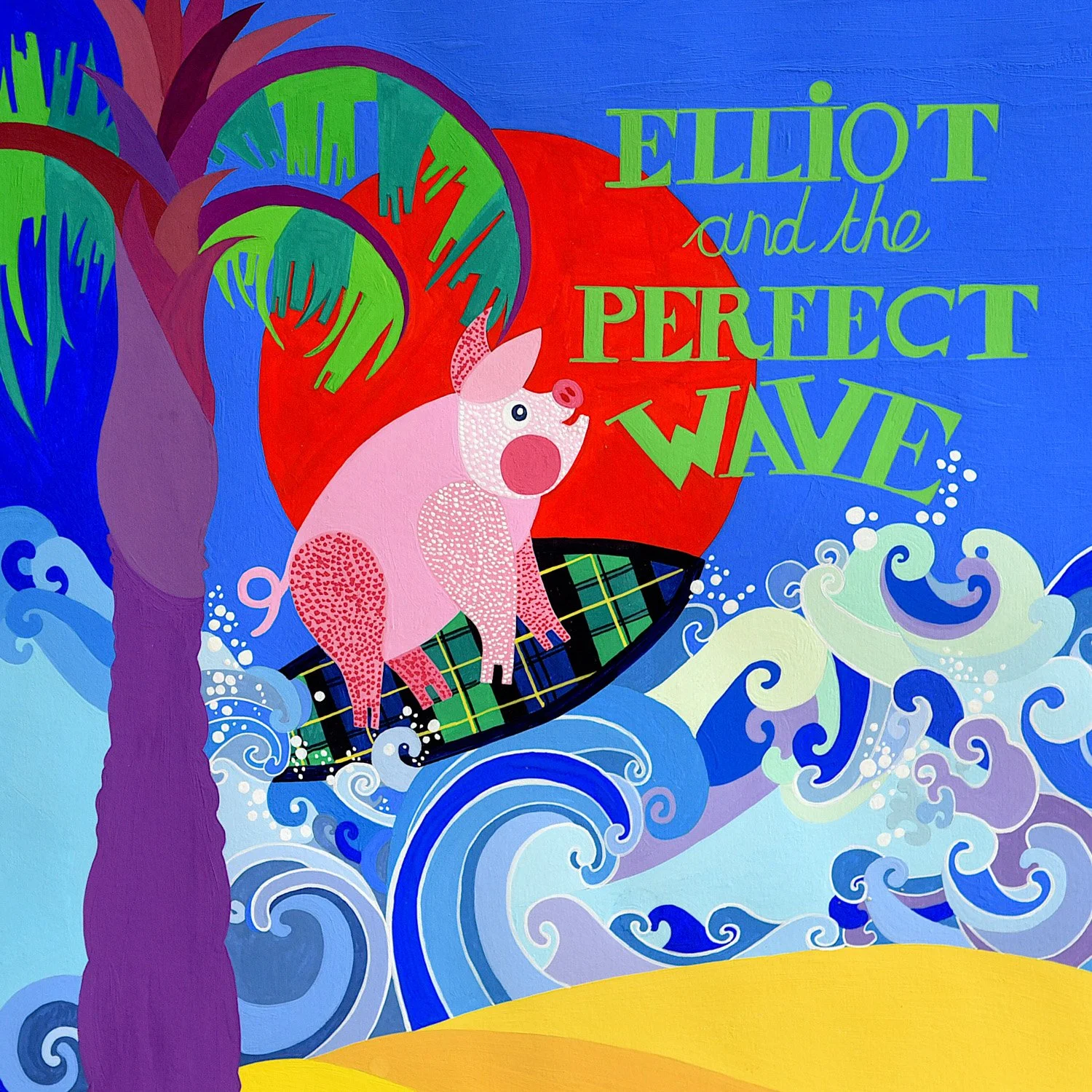   Elliot and the Perfect Wave - Book  
