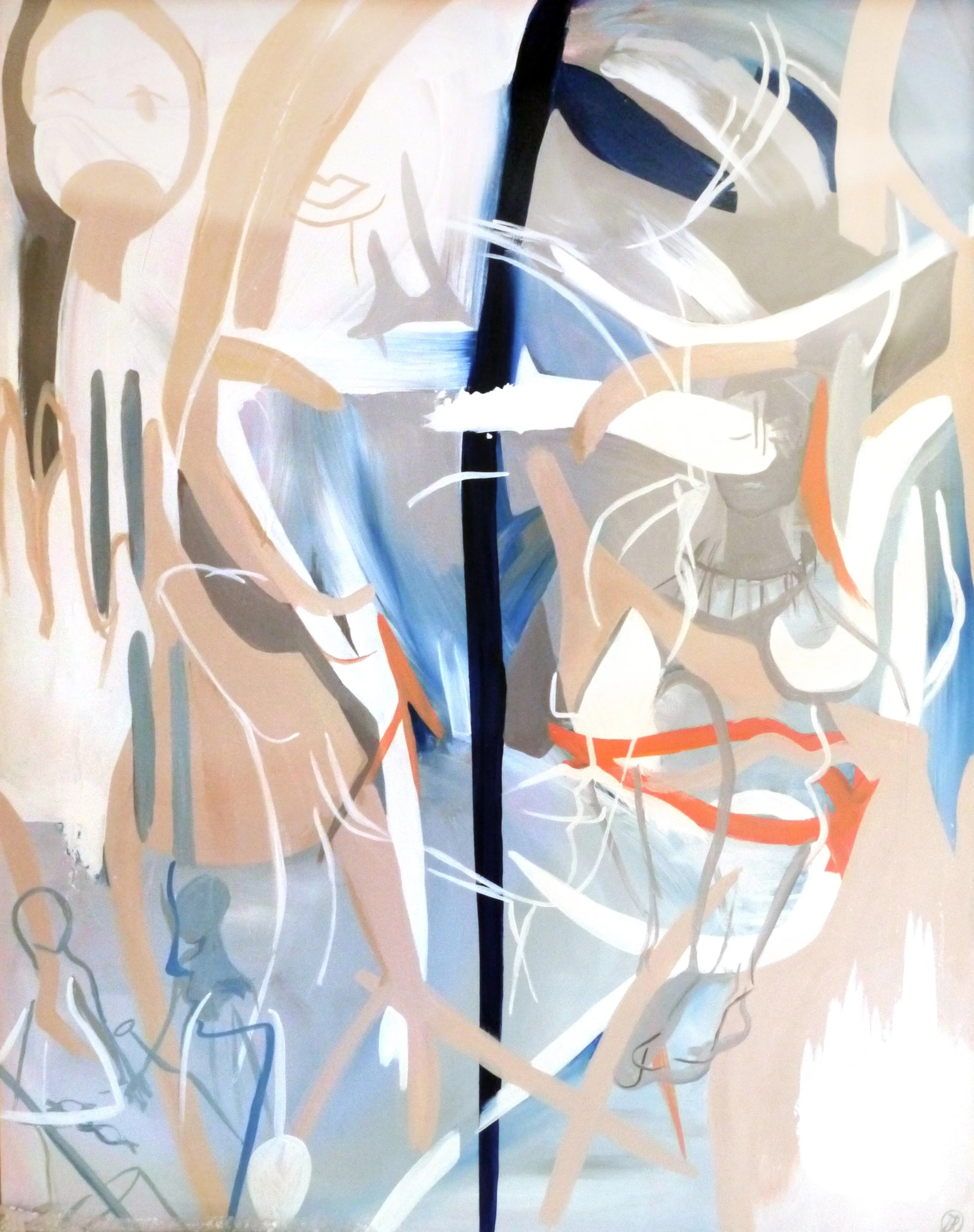 Gracious (2015) 122 X 153cm, Acrylic on Canvas