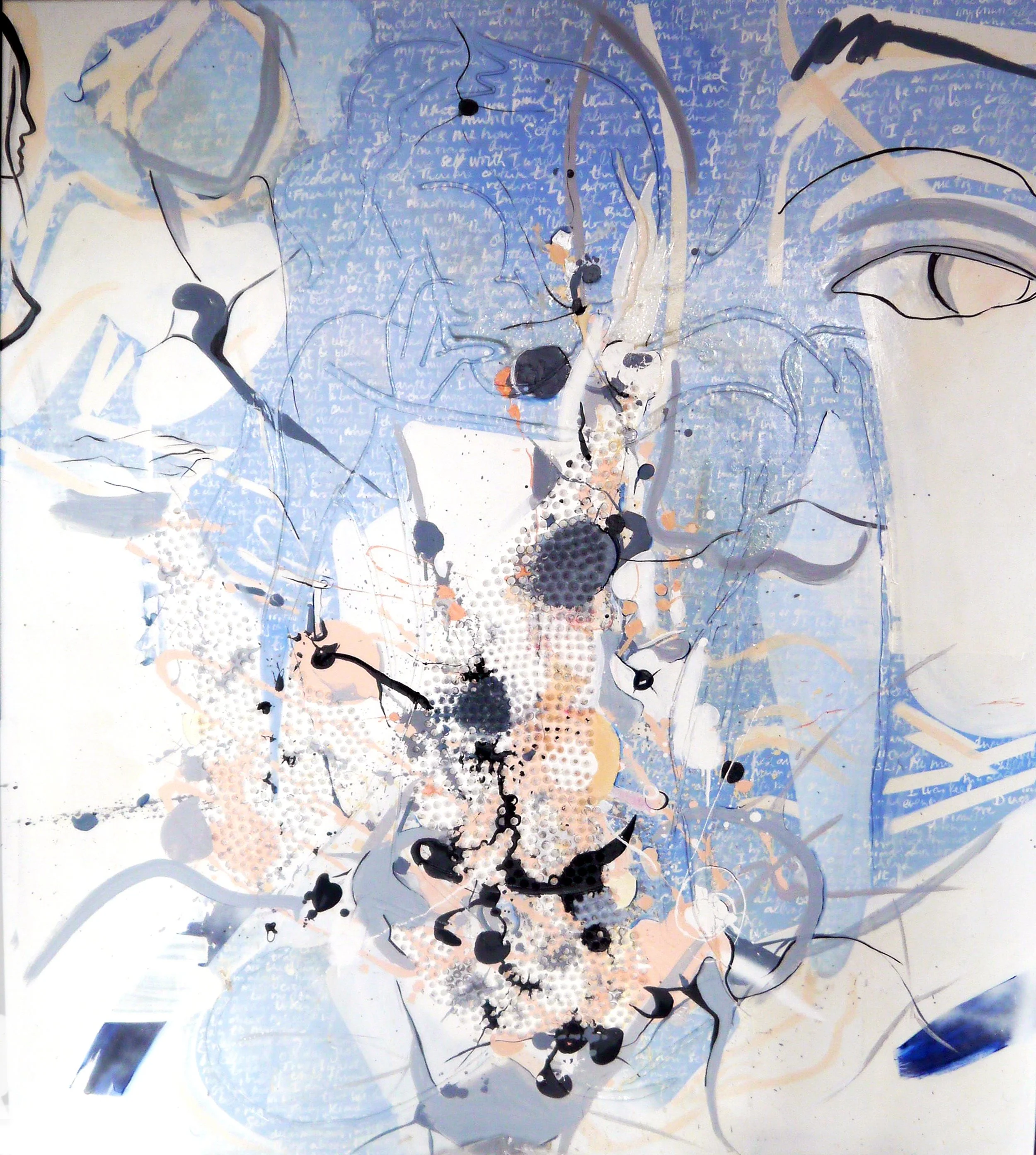 Everything (2016) 185x 155cm, Mixed Media on Canvas