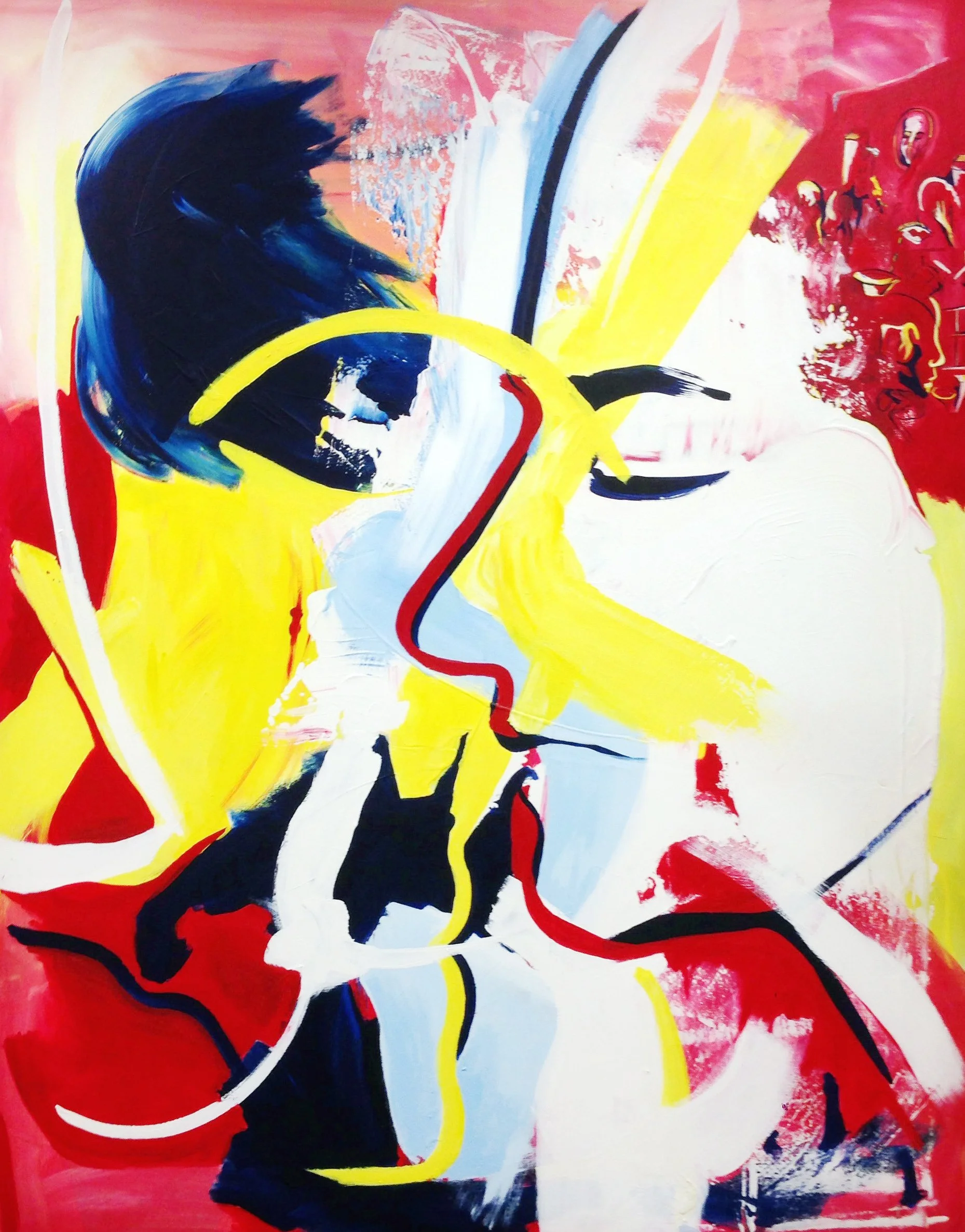 As You Are (2014) 165 x 205cm, Acrylic on Canvas