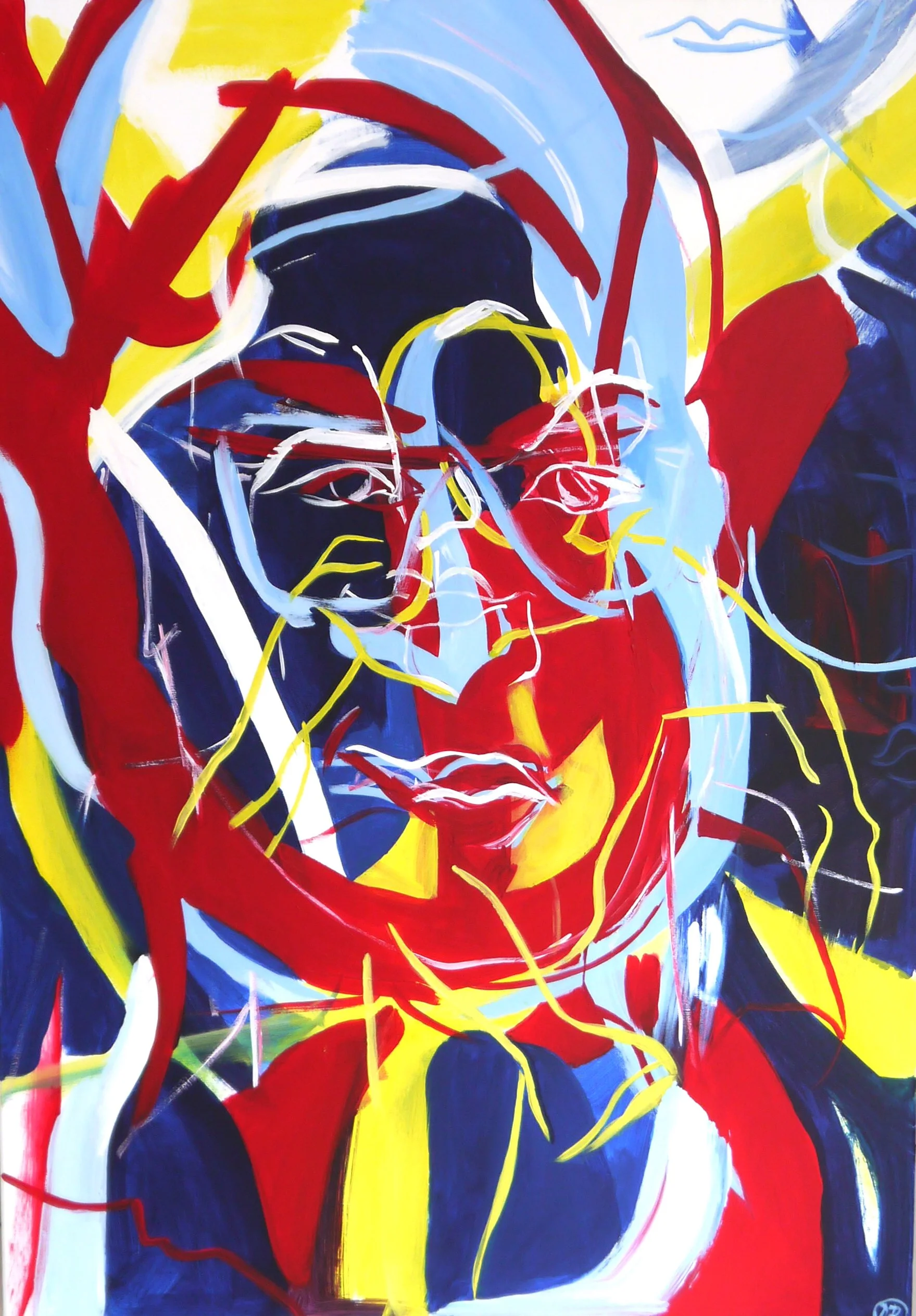 It Get's Different (2015) 70 x 100cm, Acrylic on Canvas