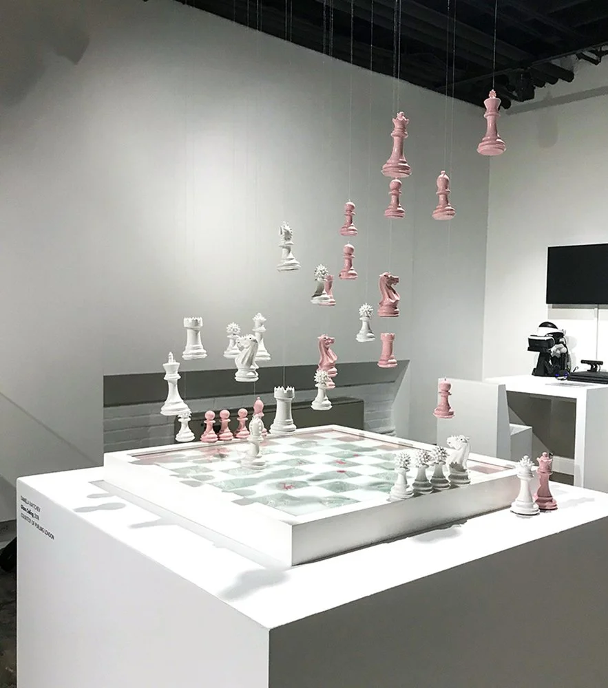 'Glass Ceiling' Art Chess Installation