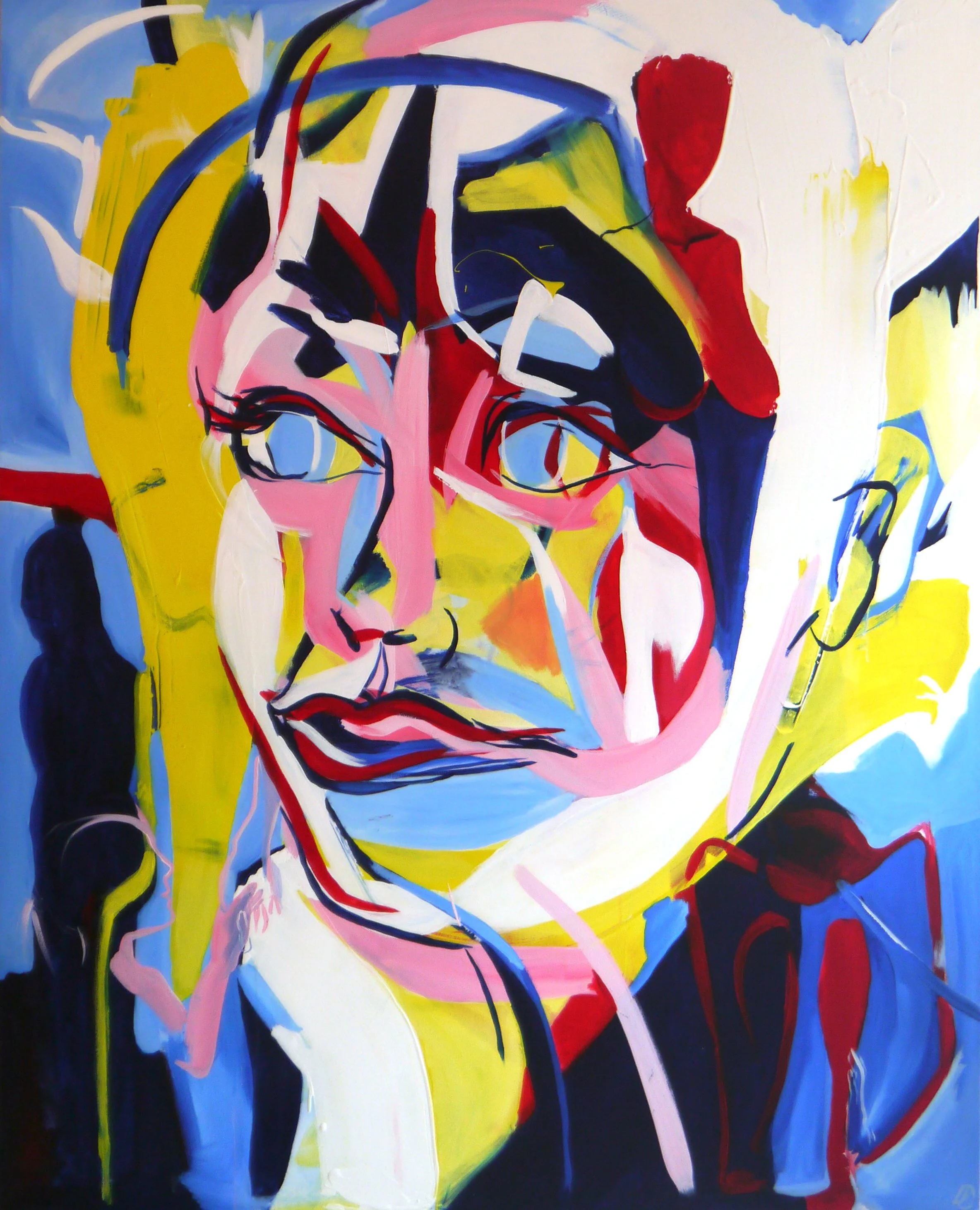 Wonder (2015) 145 x 180cm, Acrylic on Canvas