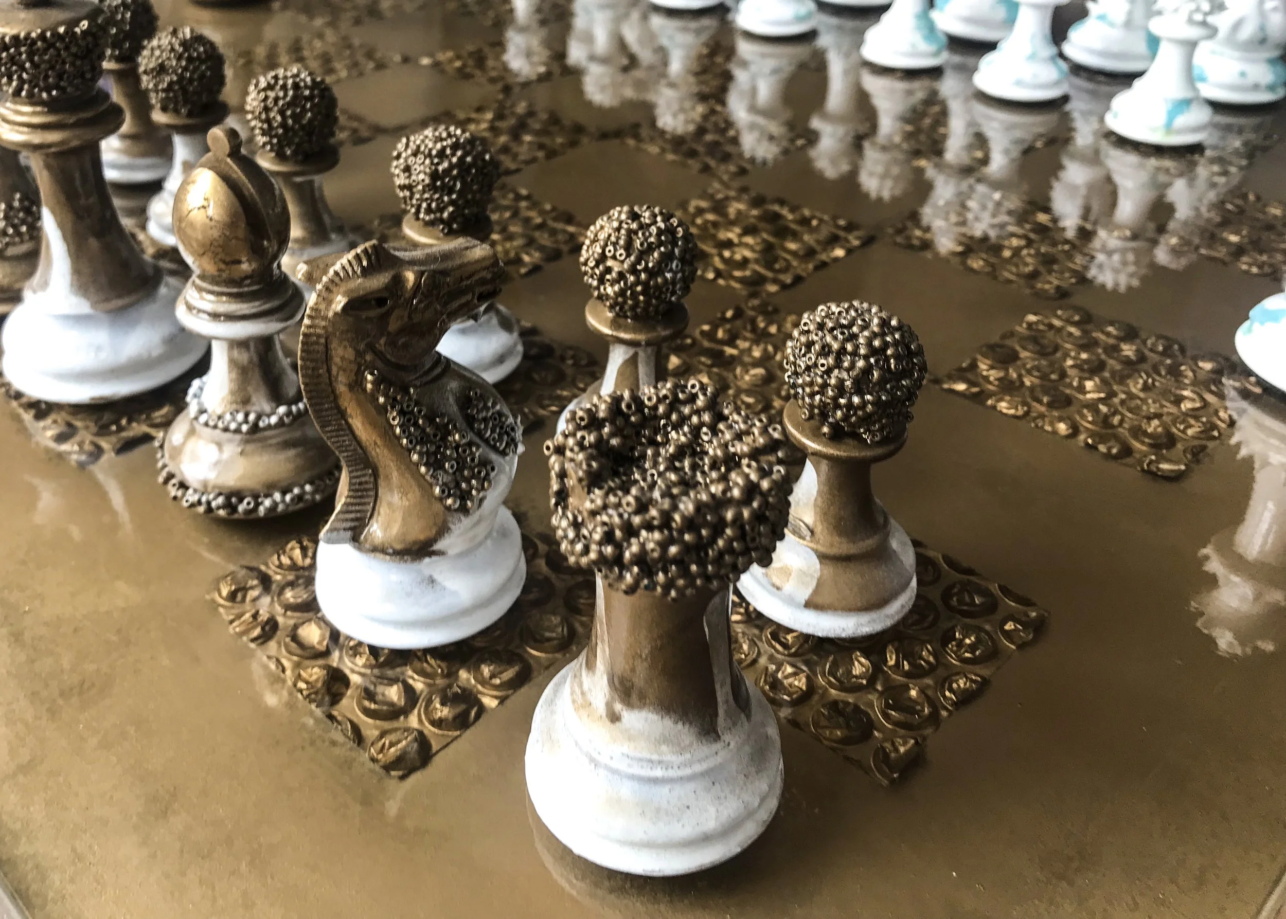 'Metropolis' Art Chess