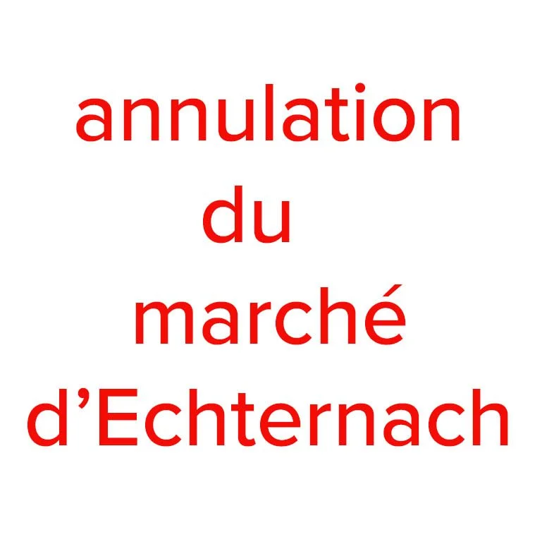 Marché d'Echternach