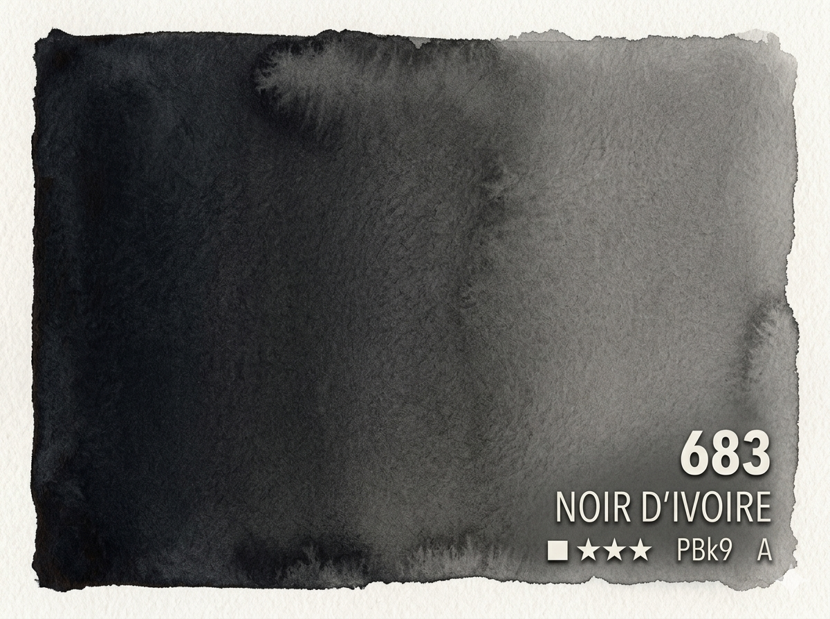 683. Noir d'ivoire