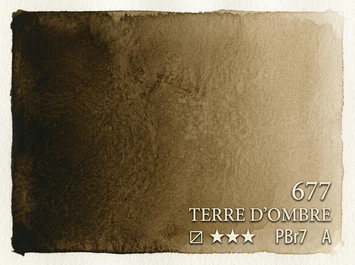 677. Terre d'ombre