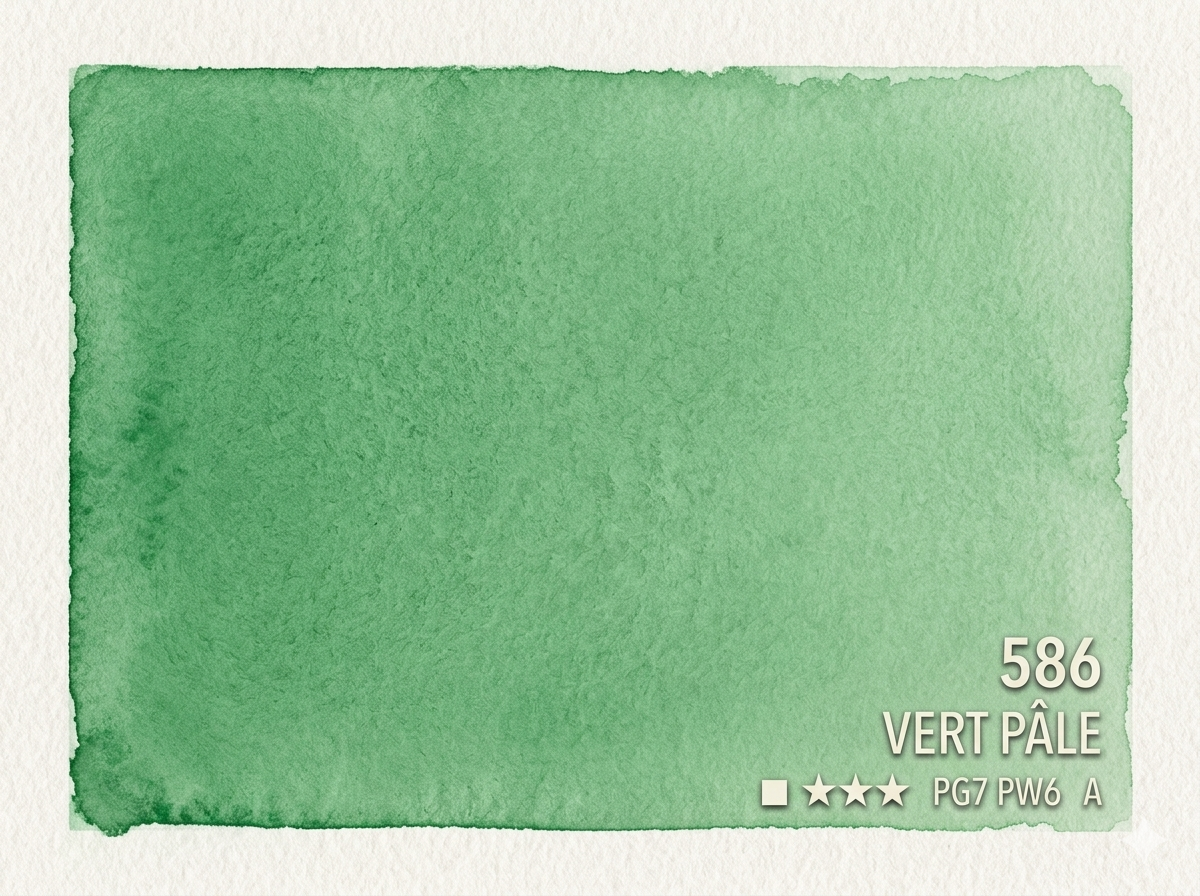 586. Vert pâle