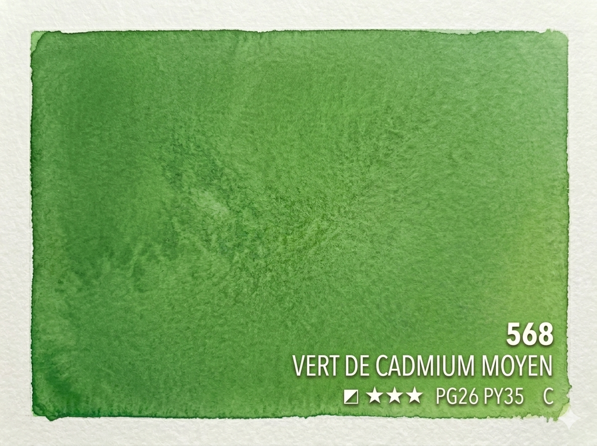 568. Vert de cadmium moyen
