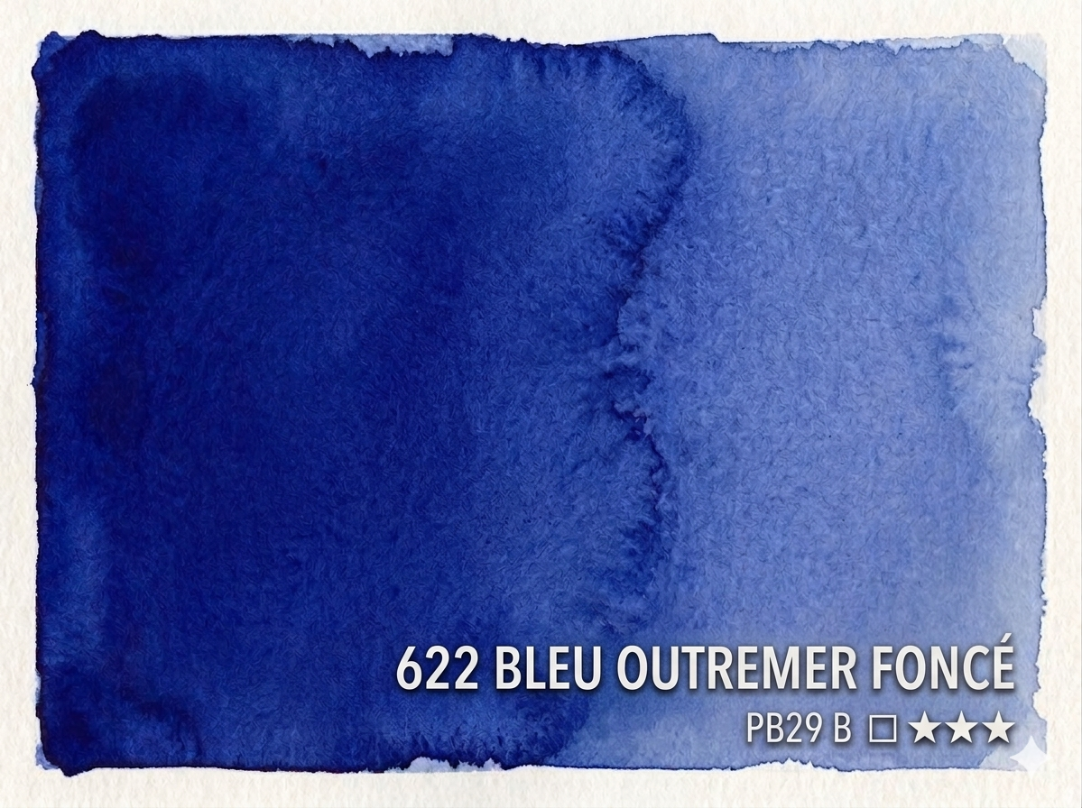 622. Bleu outremer foncé