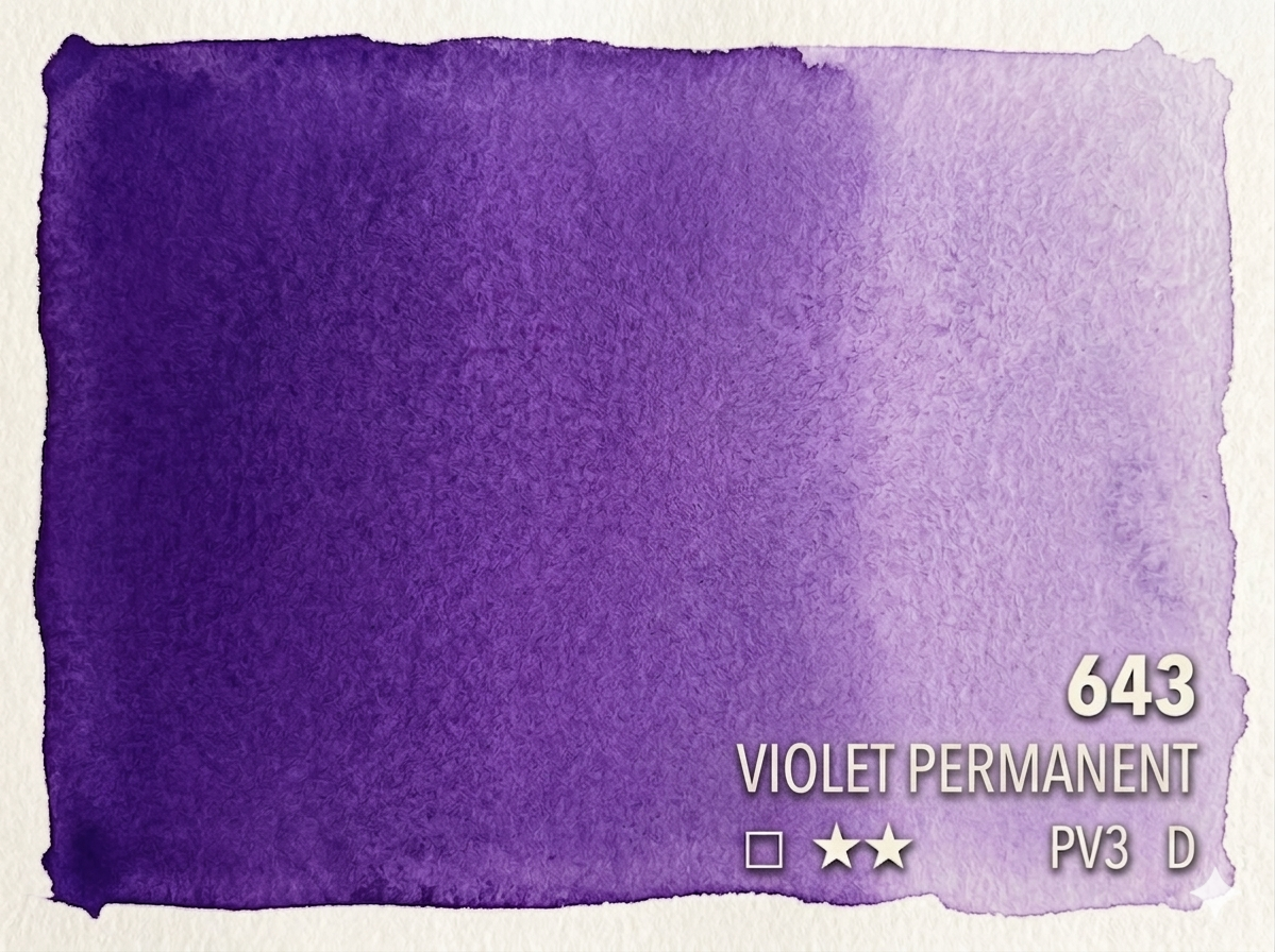 643. Violet permanent