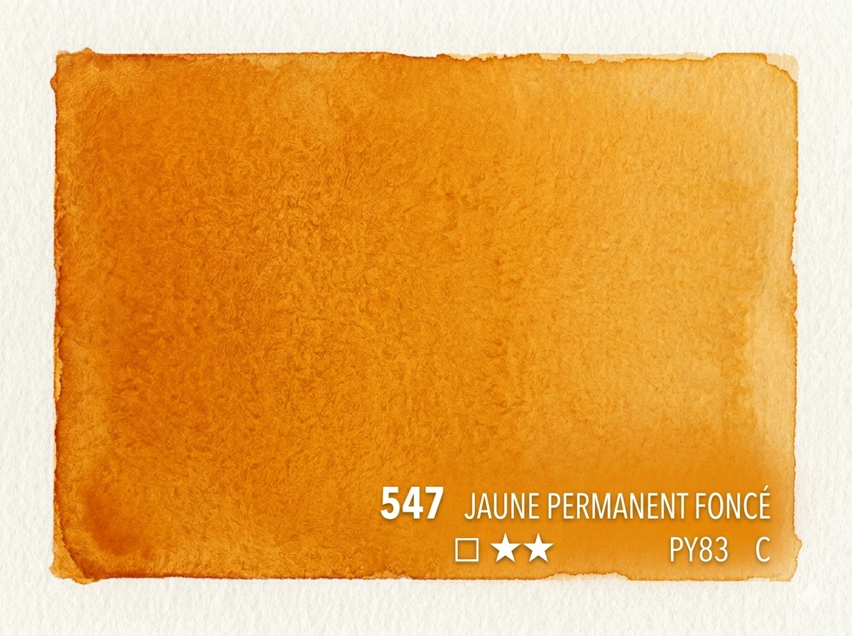 547. jaune permanent foncé