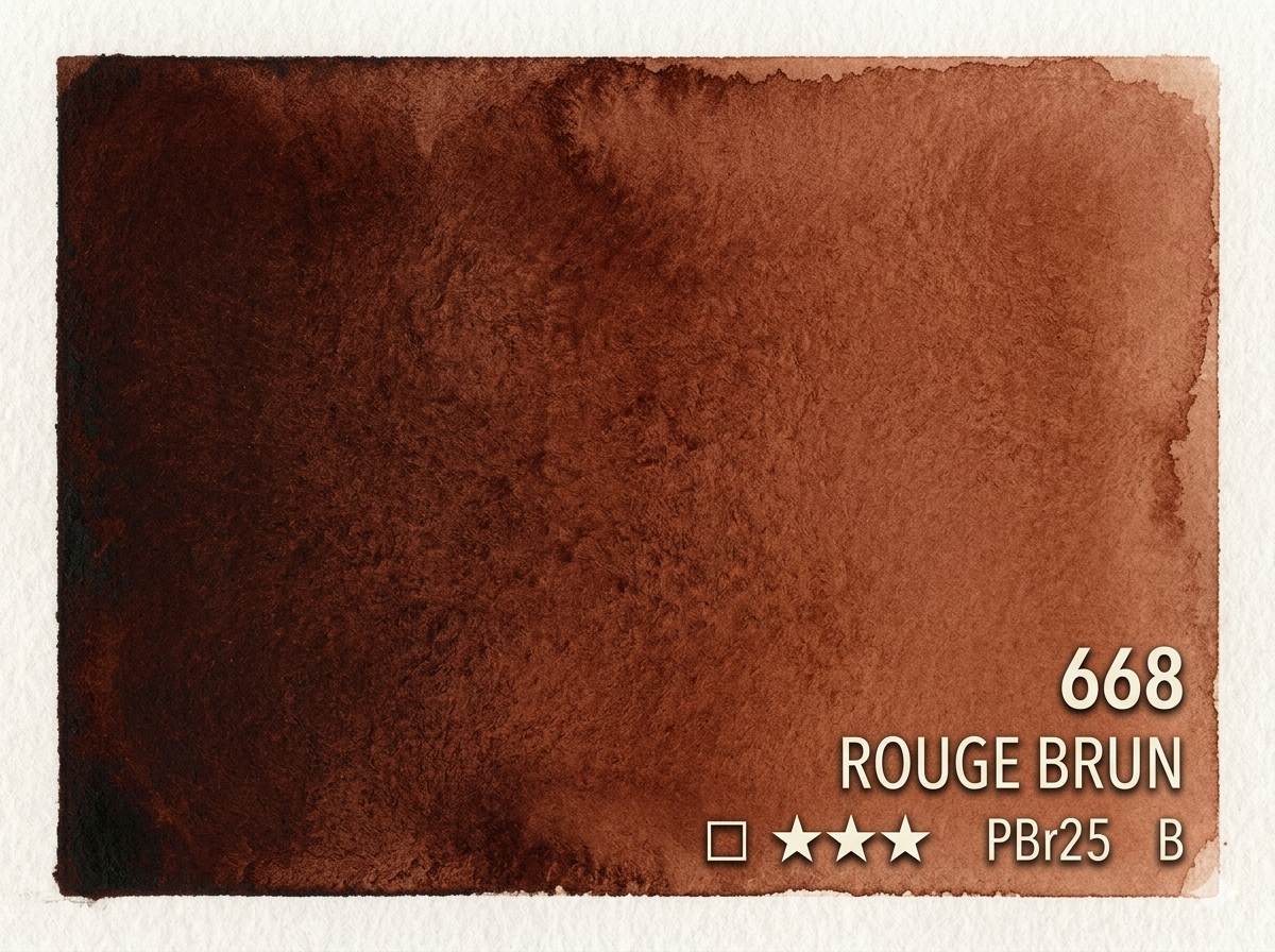 668. Rouge brun