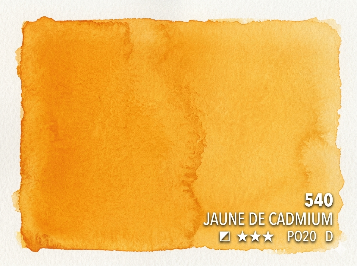 540. Jaune de cadmium