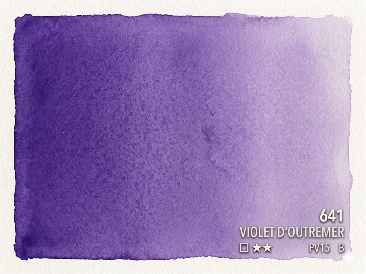 641. Violet d'outremer