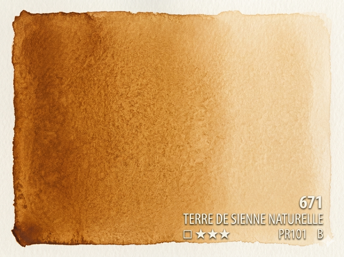 671. Terre de Sienne naturelle